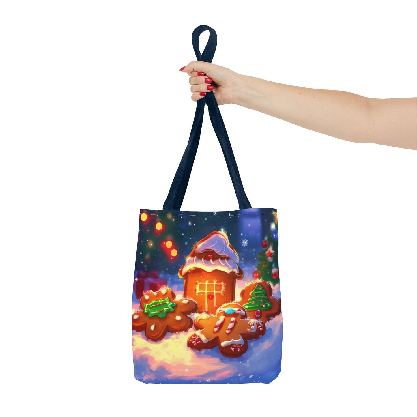 Gingerbread Cookies Tote Bag (AOP)