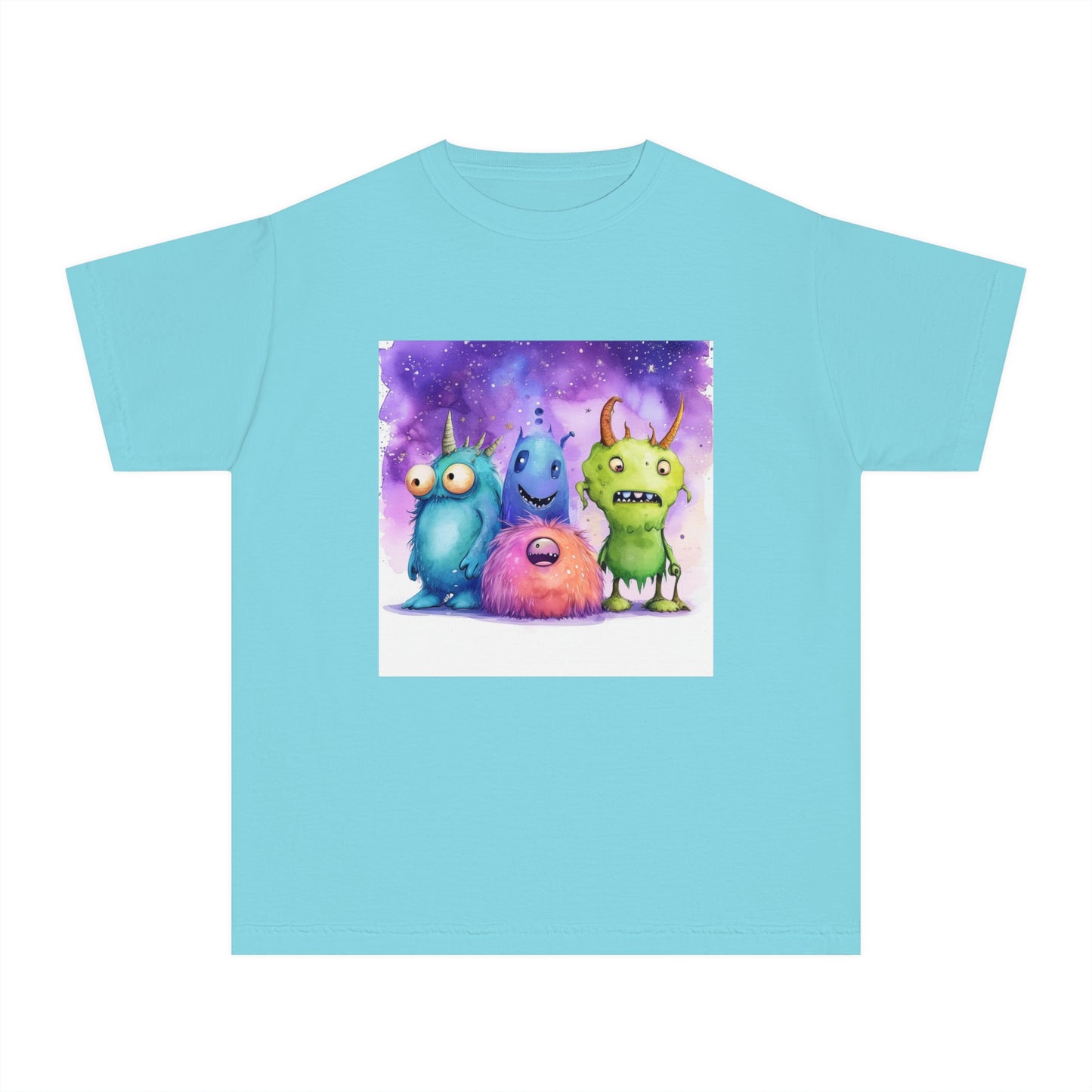 Cartoon Movie Monsters Youth Midweight Tee