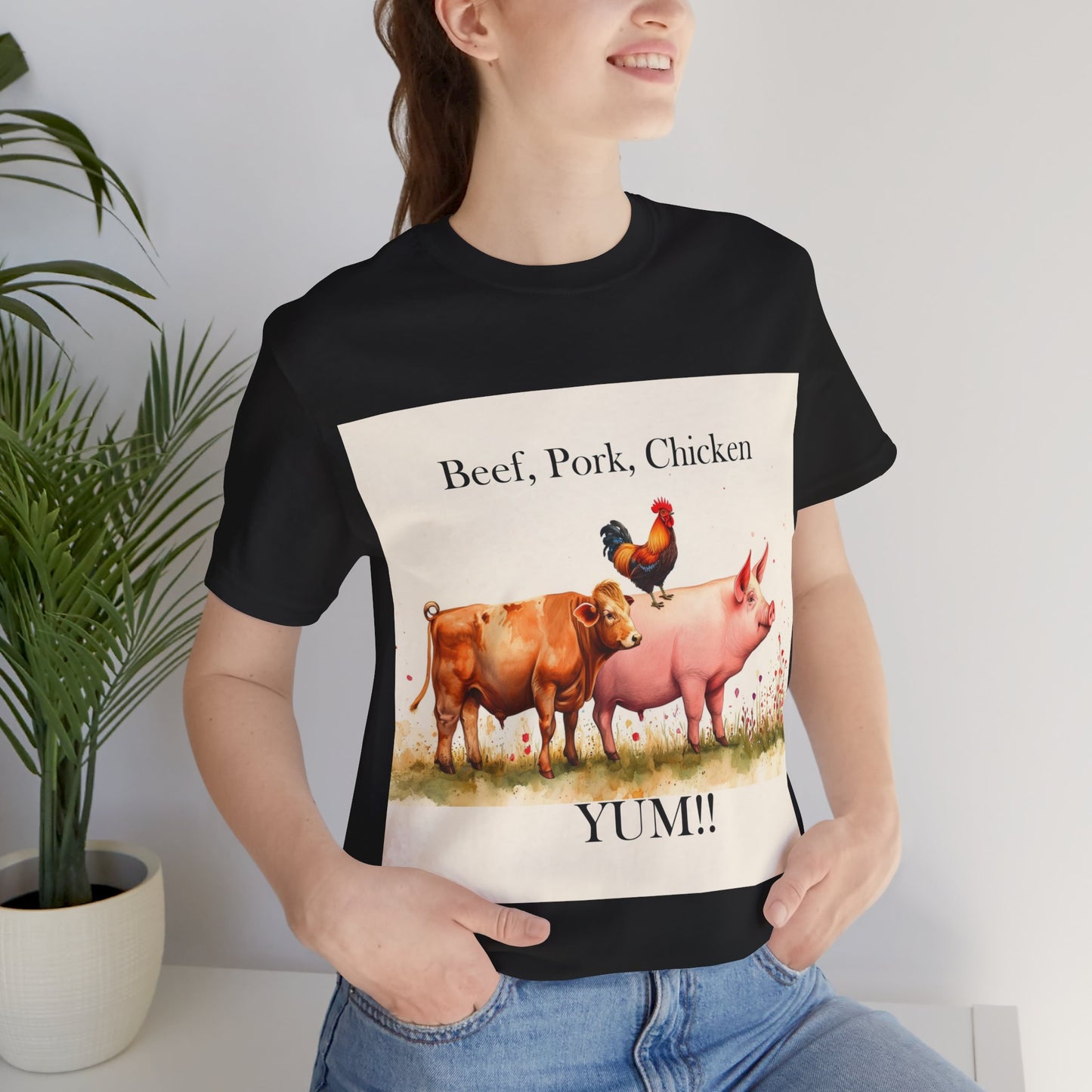 YUM! Unisex Jersey Short Sleeve Tee