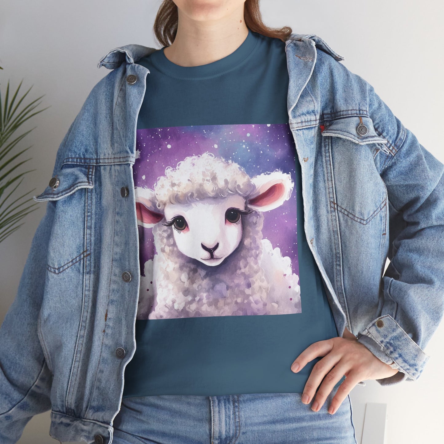 Fuzzy Lamb Unisex Heavy Cotton Tee