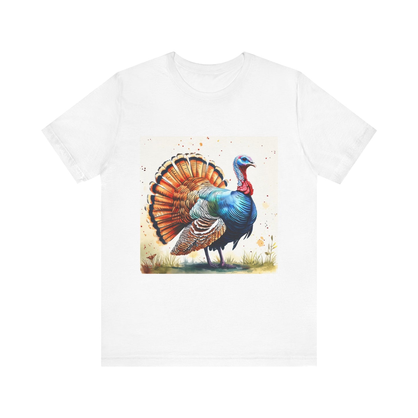 Cute Turkey Unisex Jersey Short Sleeve Tee