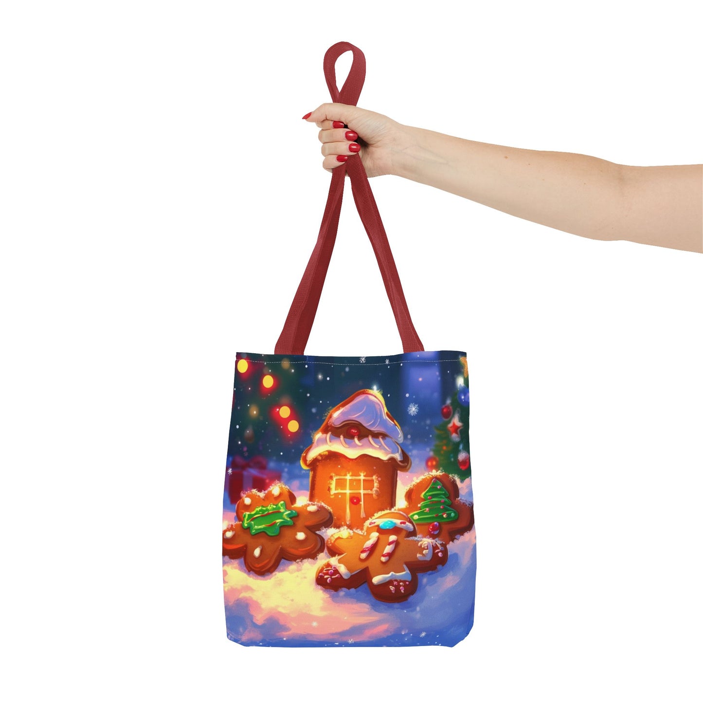 Gingerbread Cookies Tote Bag (AOP)