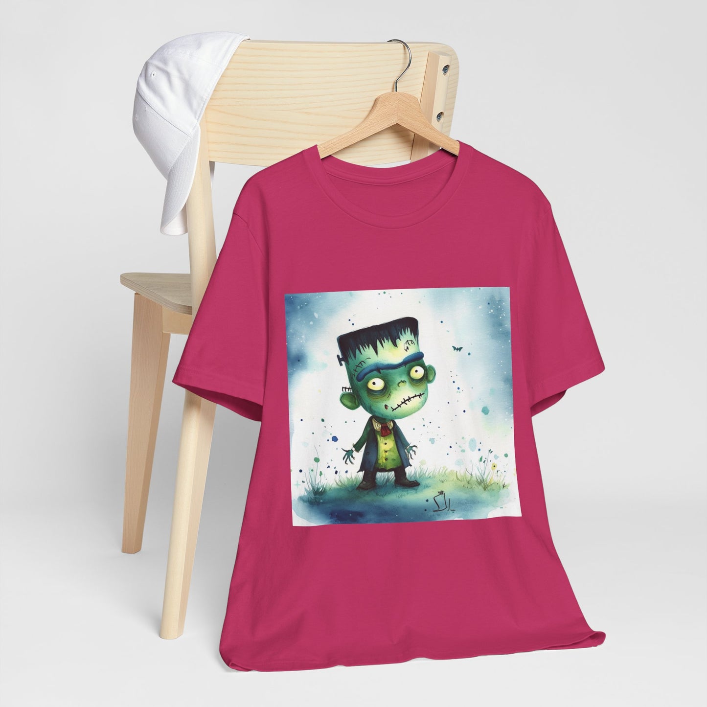 Cute Frankenstein Unisex Jersey Short Sleeve Tee