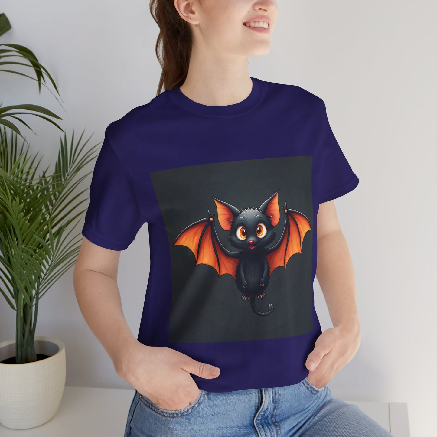 Cute Bat Unisex Jersey Tee