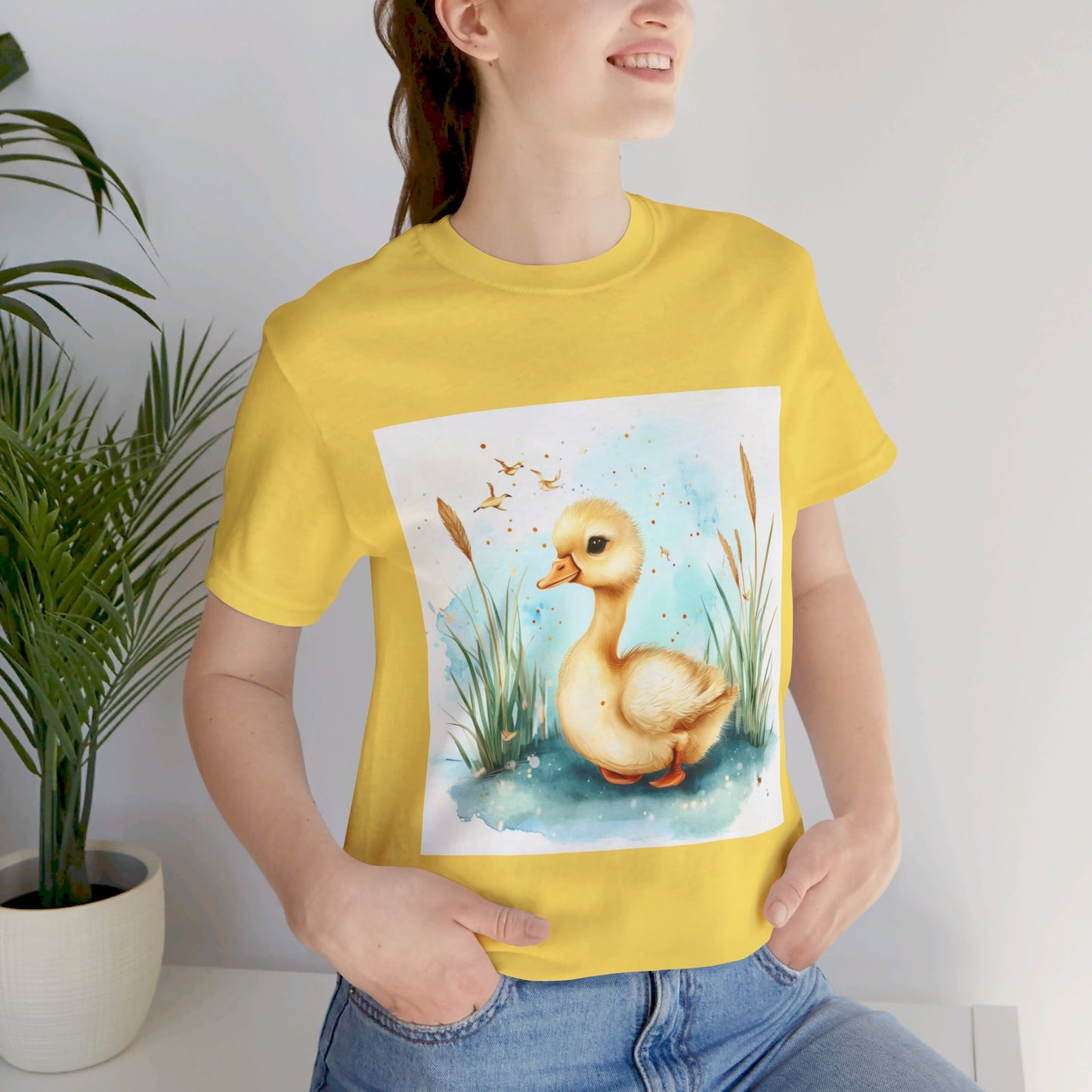 Cute Baby Goose Unisex Jersey Short Sleeve Tee