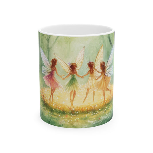 Fairy Dance Ceramic Mug, (11oz, 15oz)