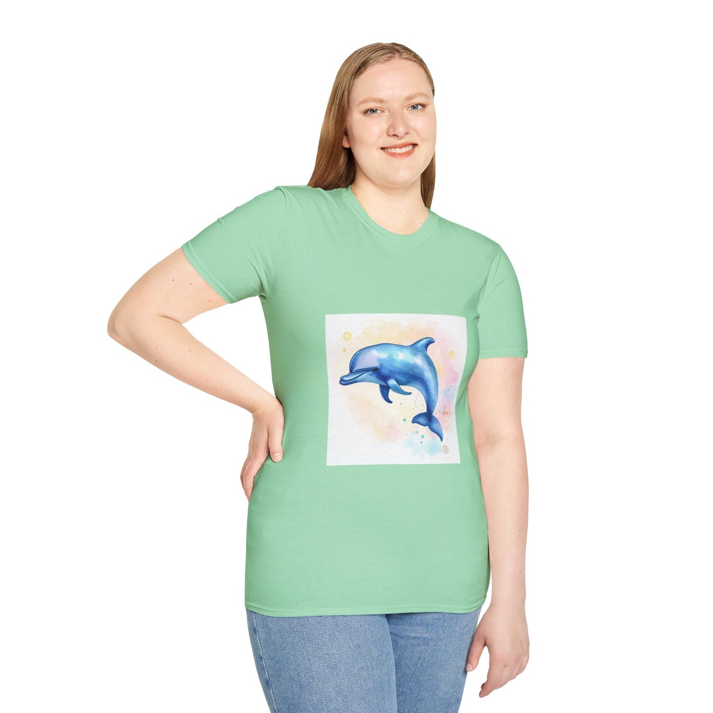 Dolphin Unisex Softstyle T-Shirt