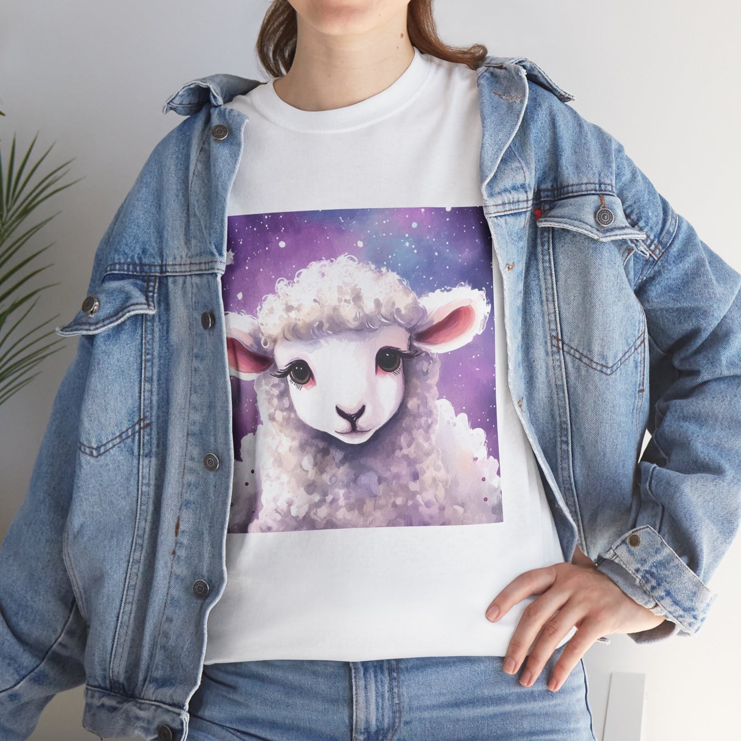 Fuzzy Lamb Unisex Heavy Cotton Tee