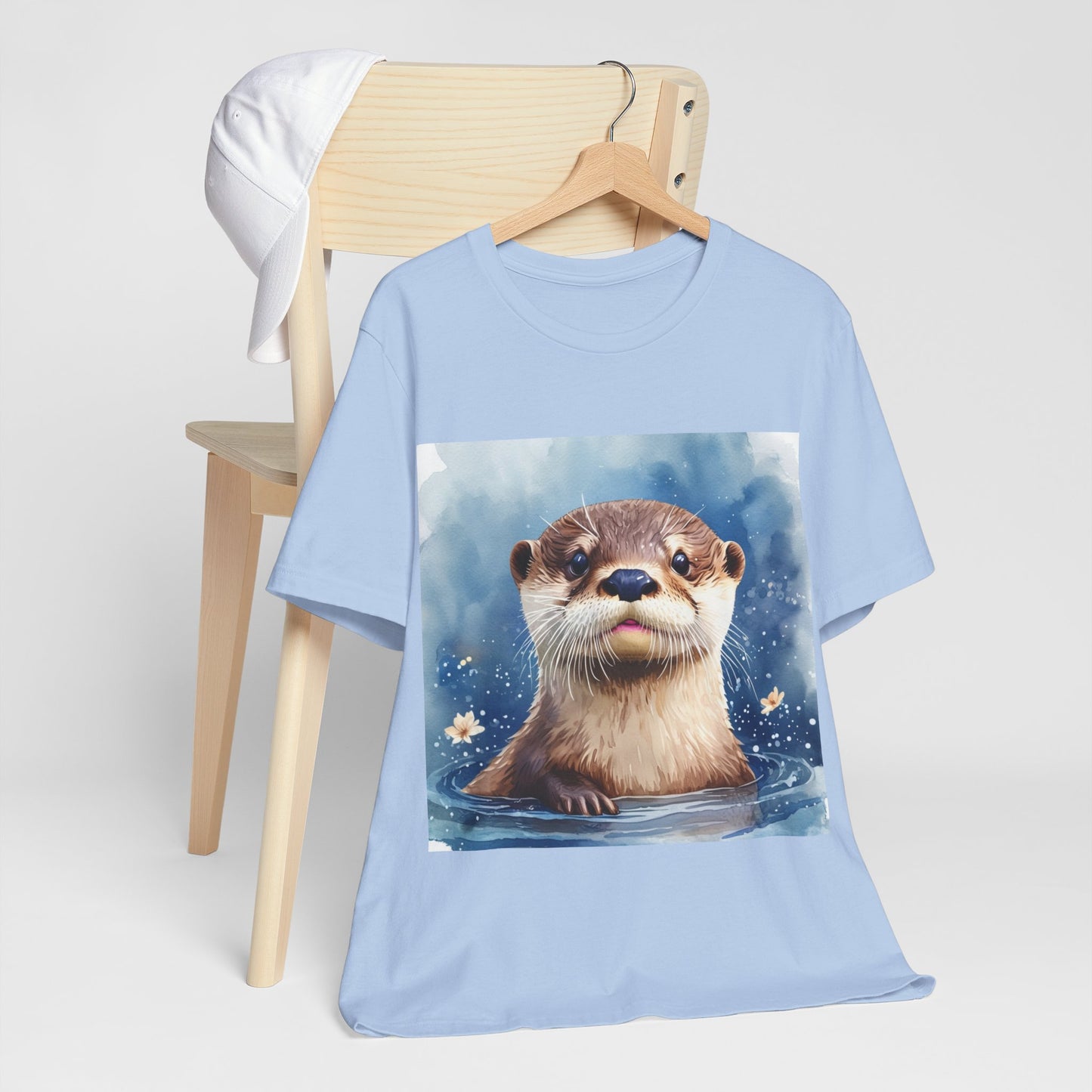 Cute Otter Unisex Jersey Short Sleeve Tee