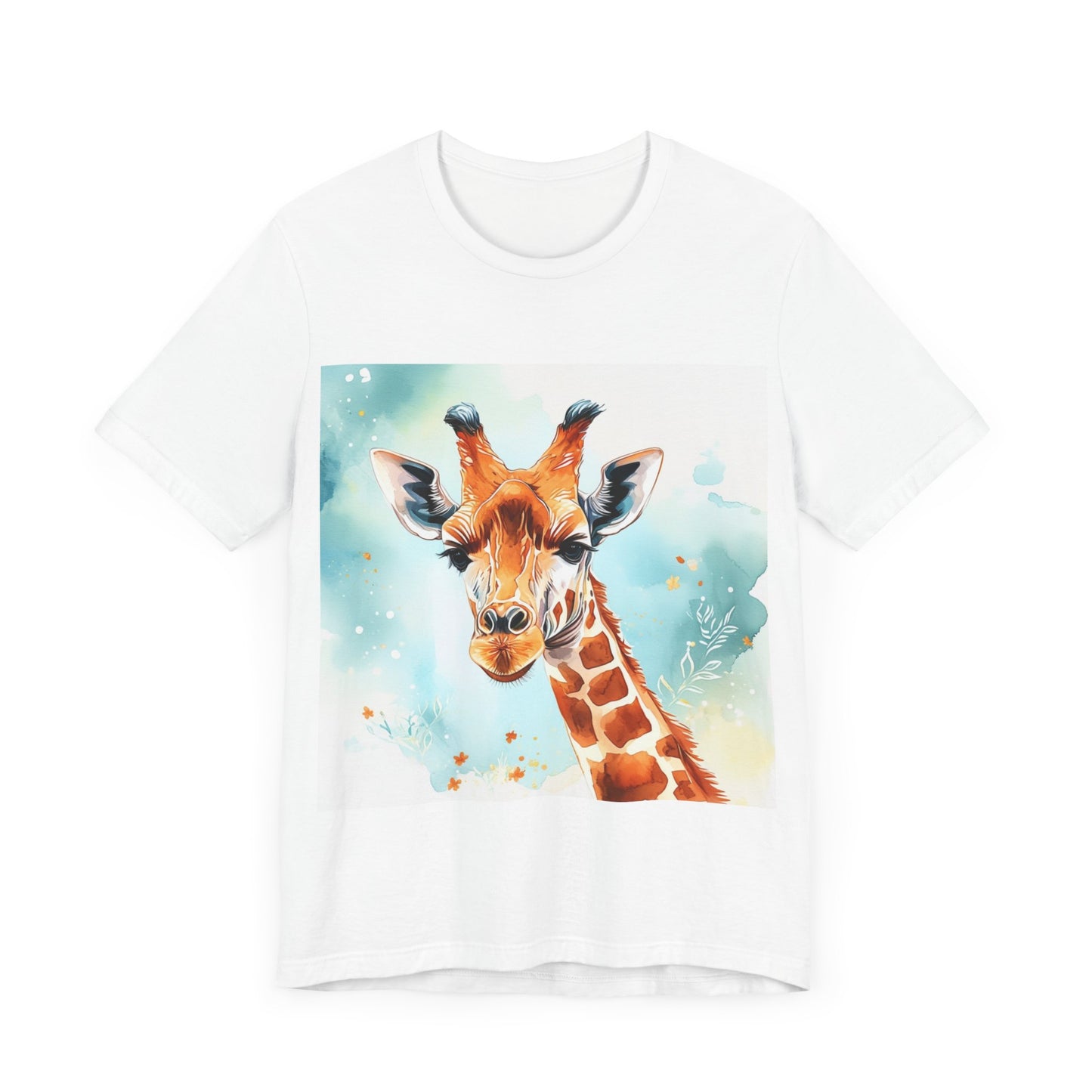 Cute Giraffe Unisex Jersey Short Sleeve Tee