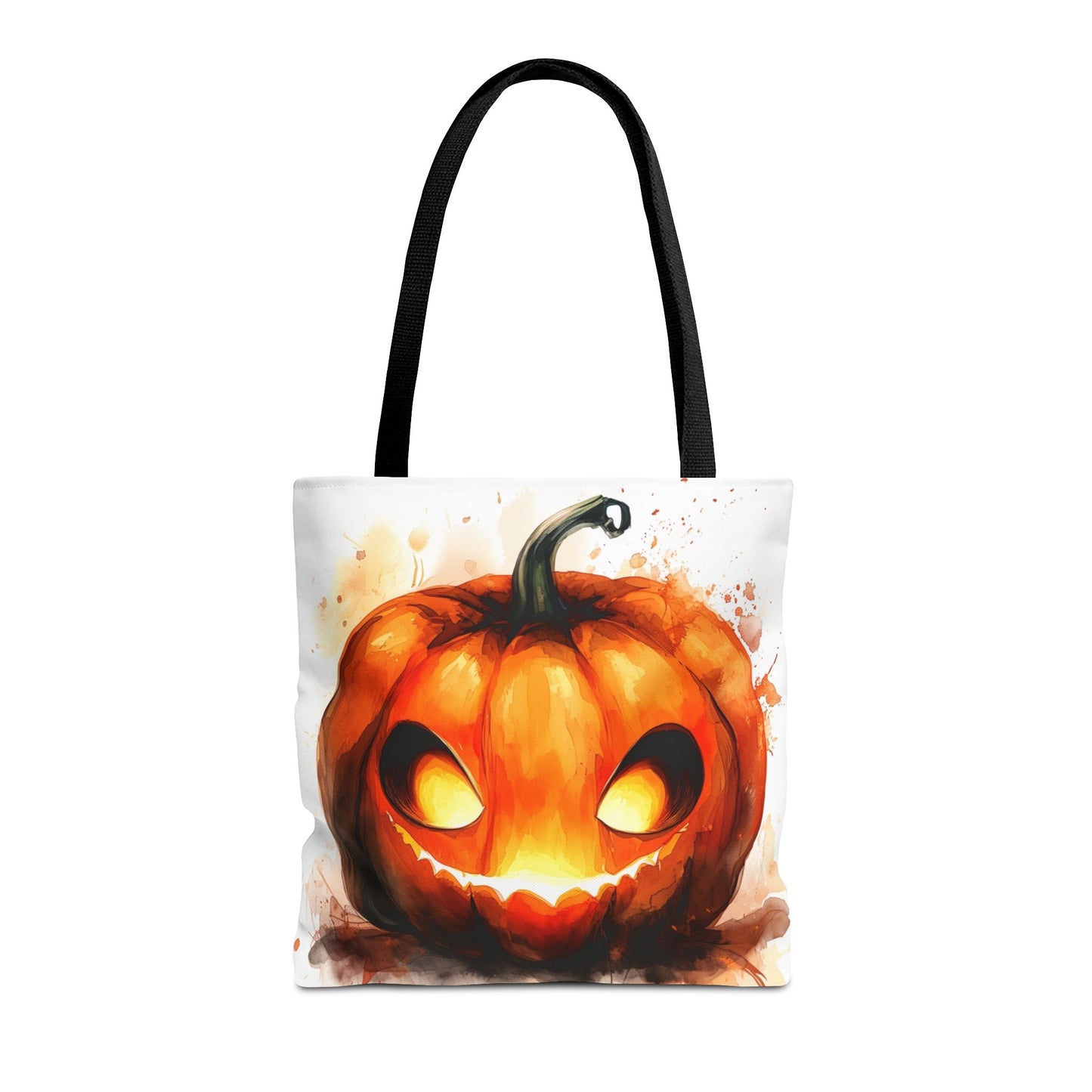 Cute Happy Jack o Lantern Tote Bag (AOP)