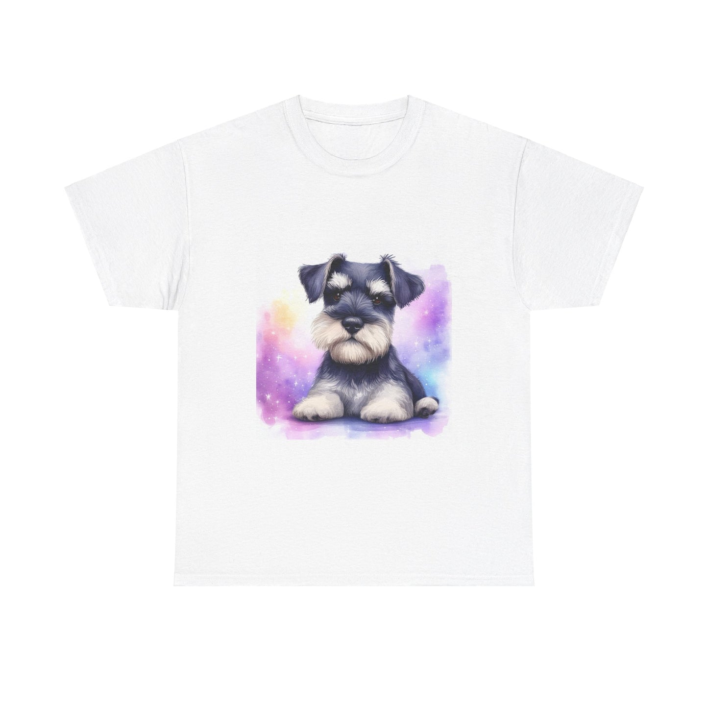 Schnauzer Puppy Unisex Heavy Cotton Tee