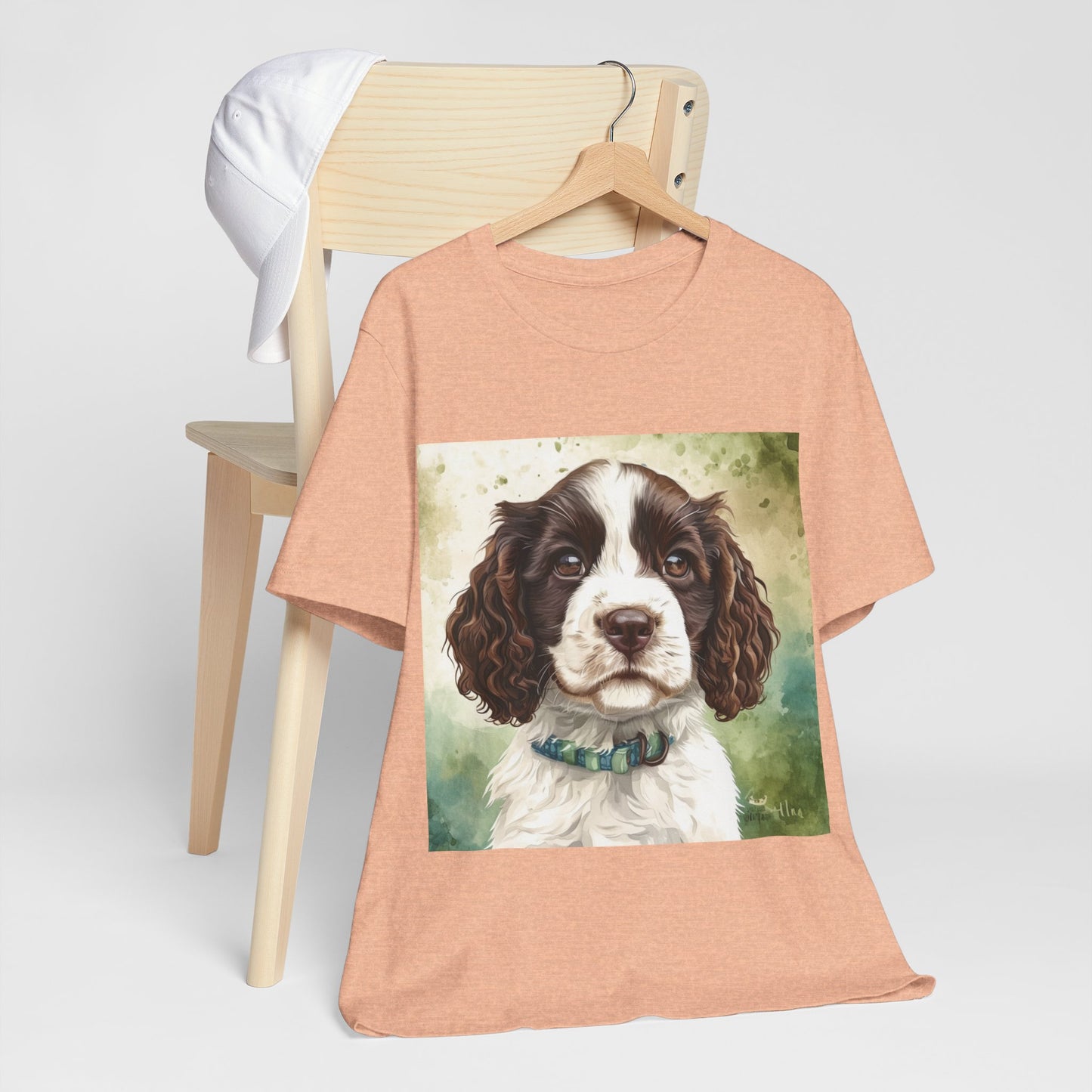 Springer Spaniel Unisex Jersey Short Sleeve Tee