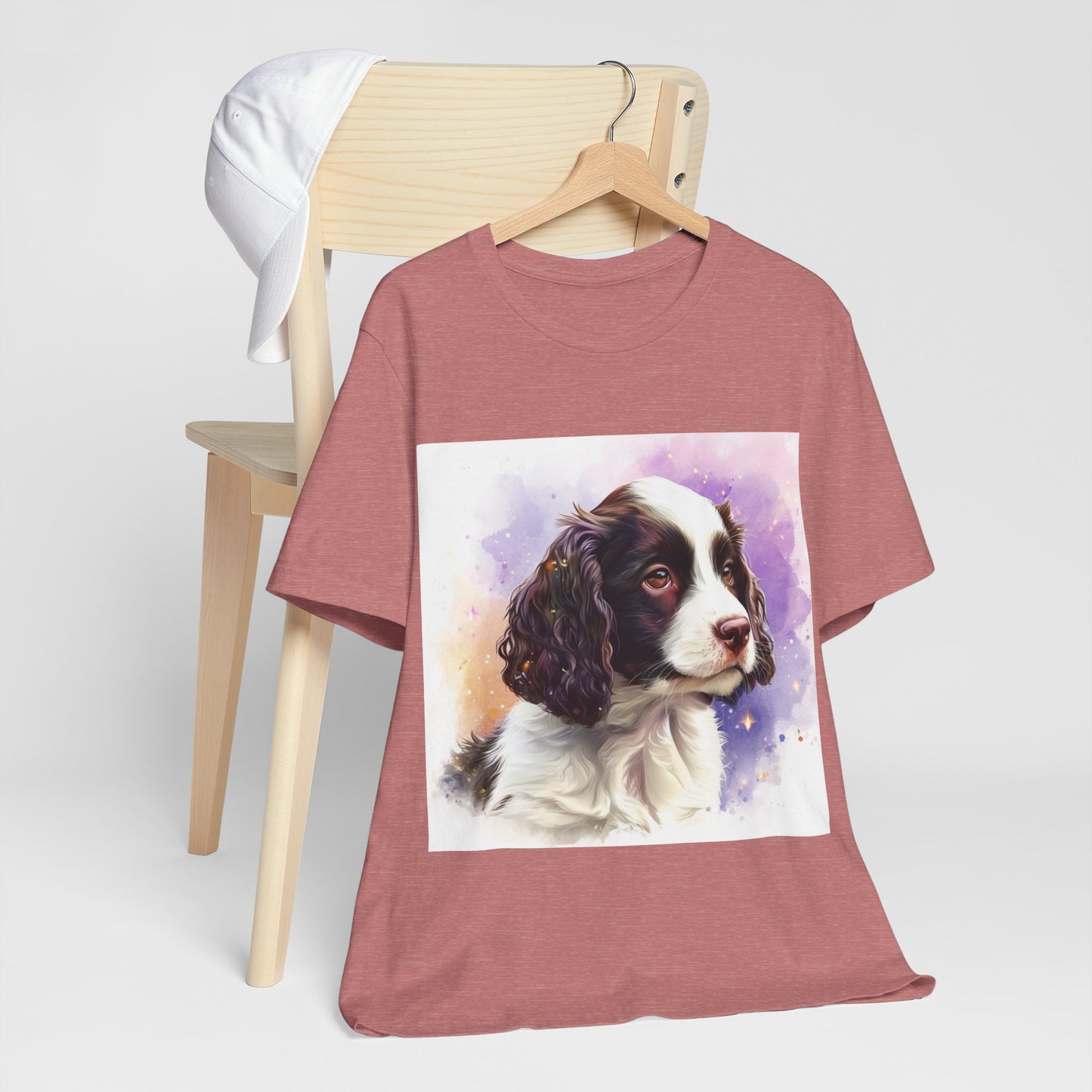 Cute Springer Spaniel Unisex Jersey Short Sleeve Tee