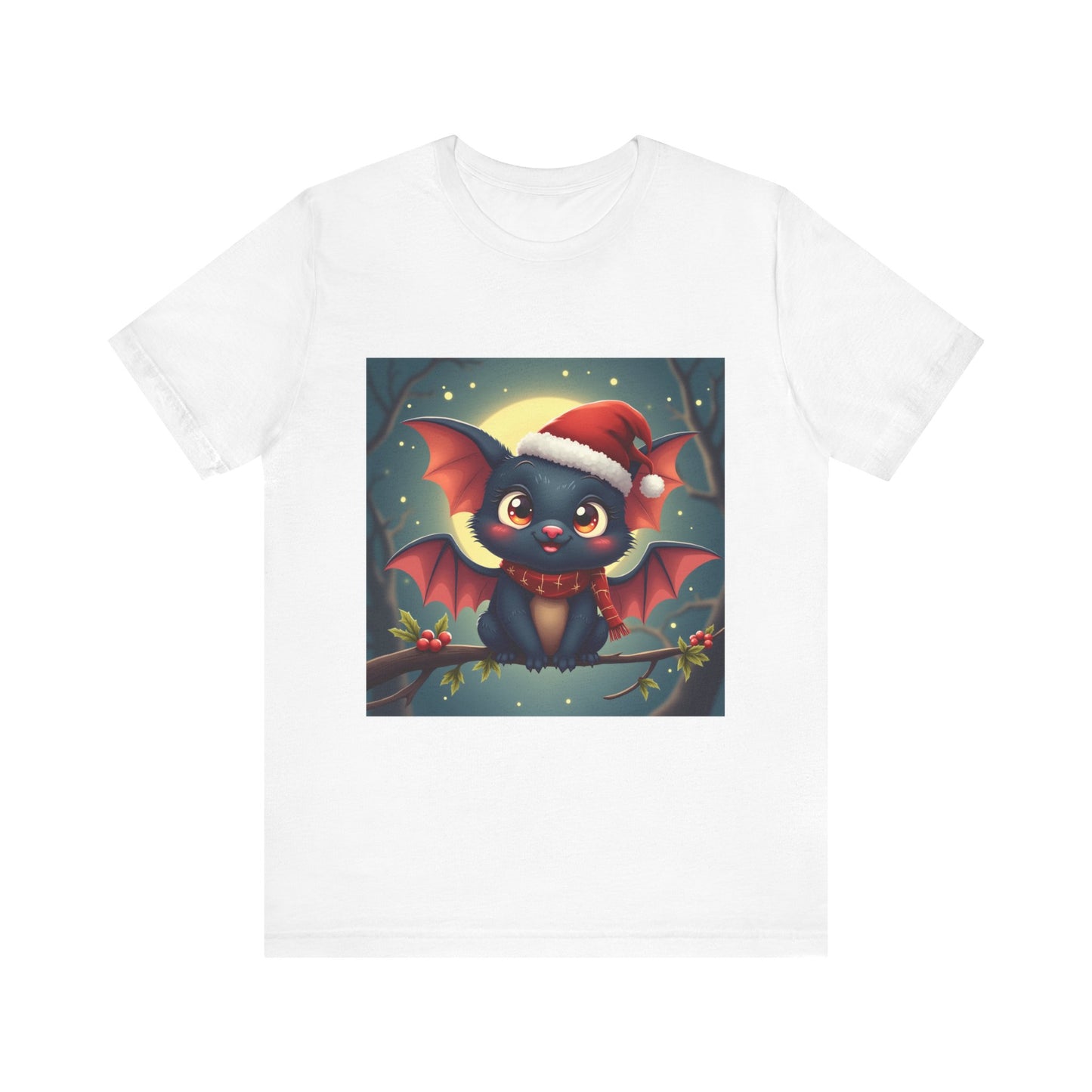 Cute Holidays Bat Unisex Jersey Tee