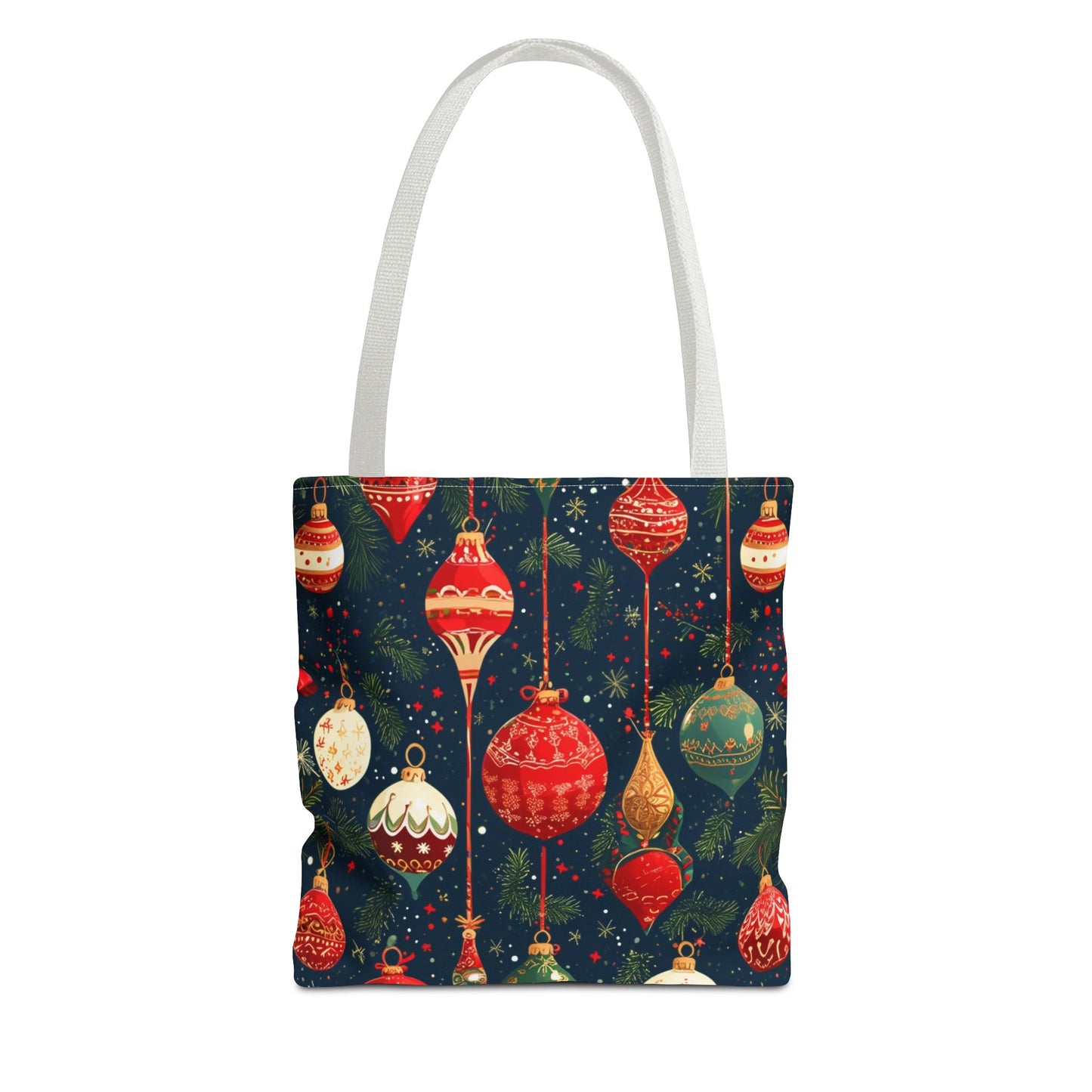 Dark Ornament Pattern Tote Bag (AOP)