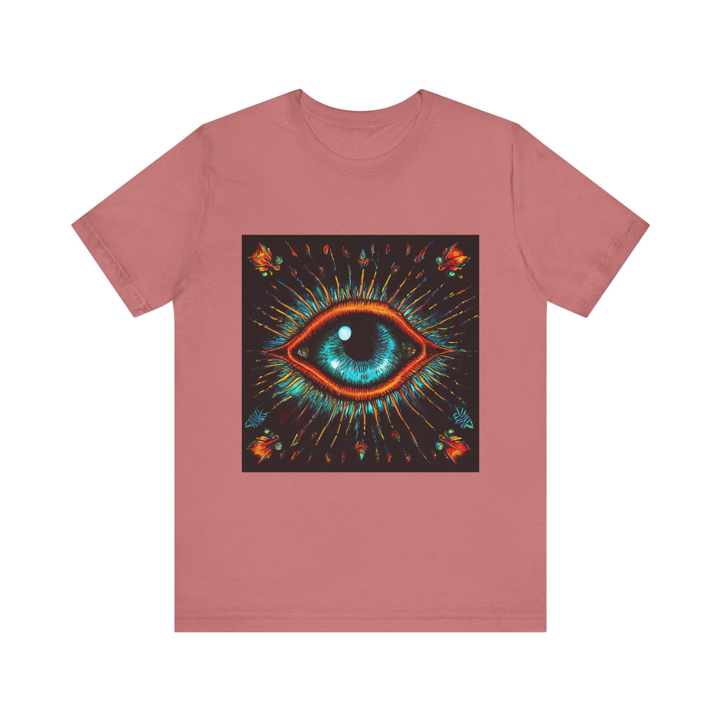 Mesmerizing Eye Unisex Jersey Short Sleeve Tee