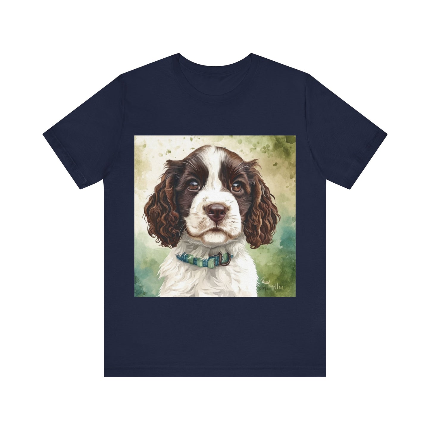 Springer Spaniel Unisex Jersey Short Sleeve Tee