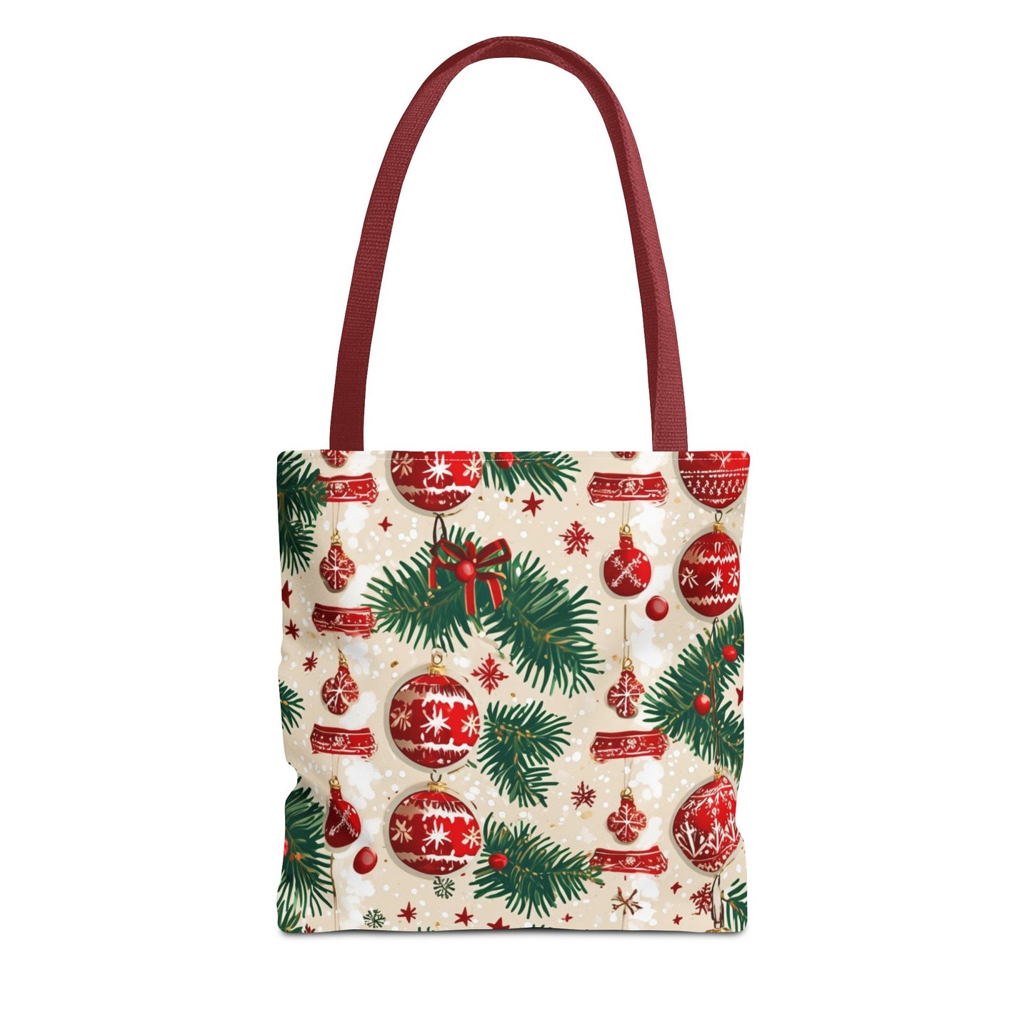 Garland Ornament Pattern Tote Bag (AOP)