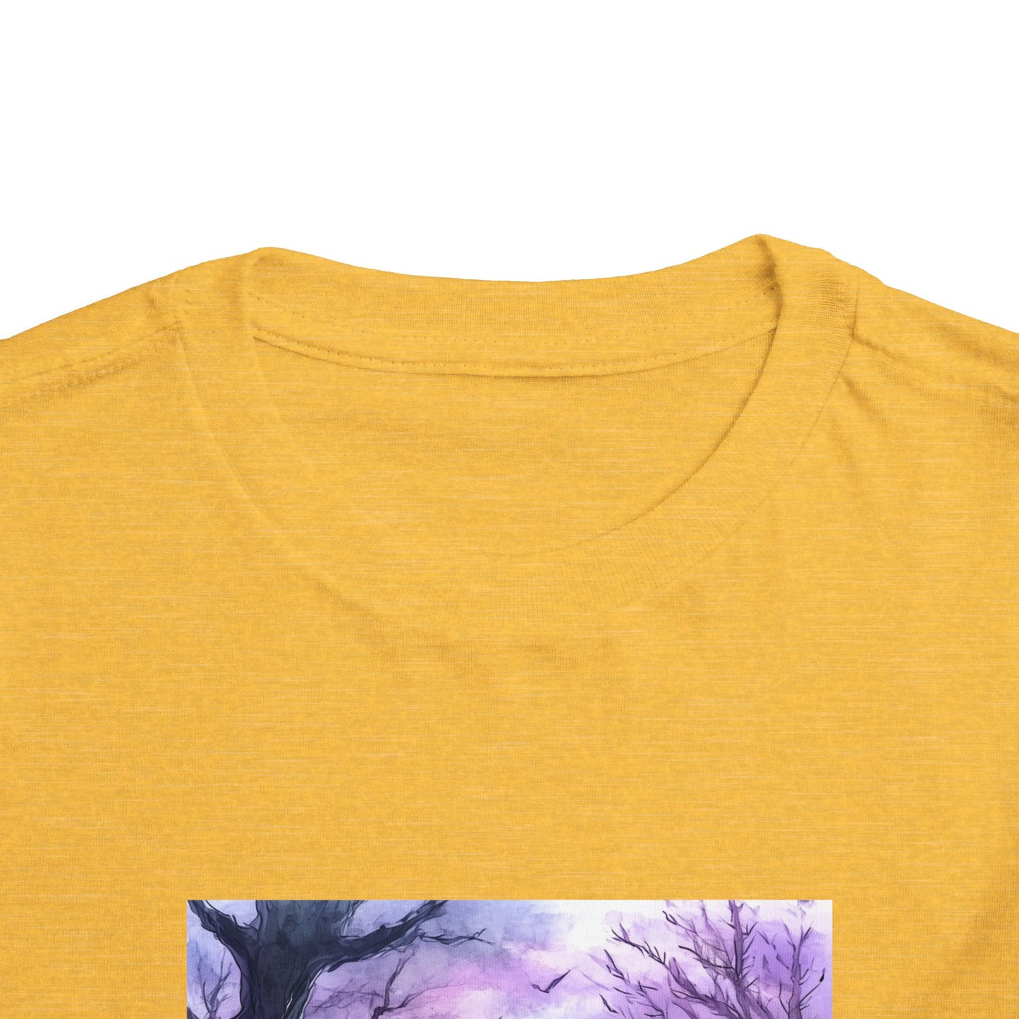 Purple Graveyard Toddler Short Sleeve Tee