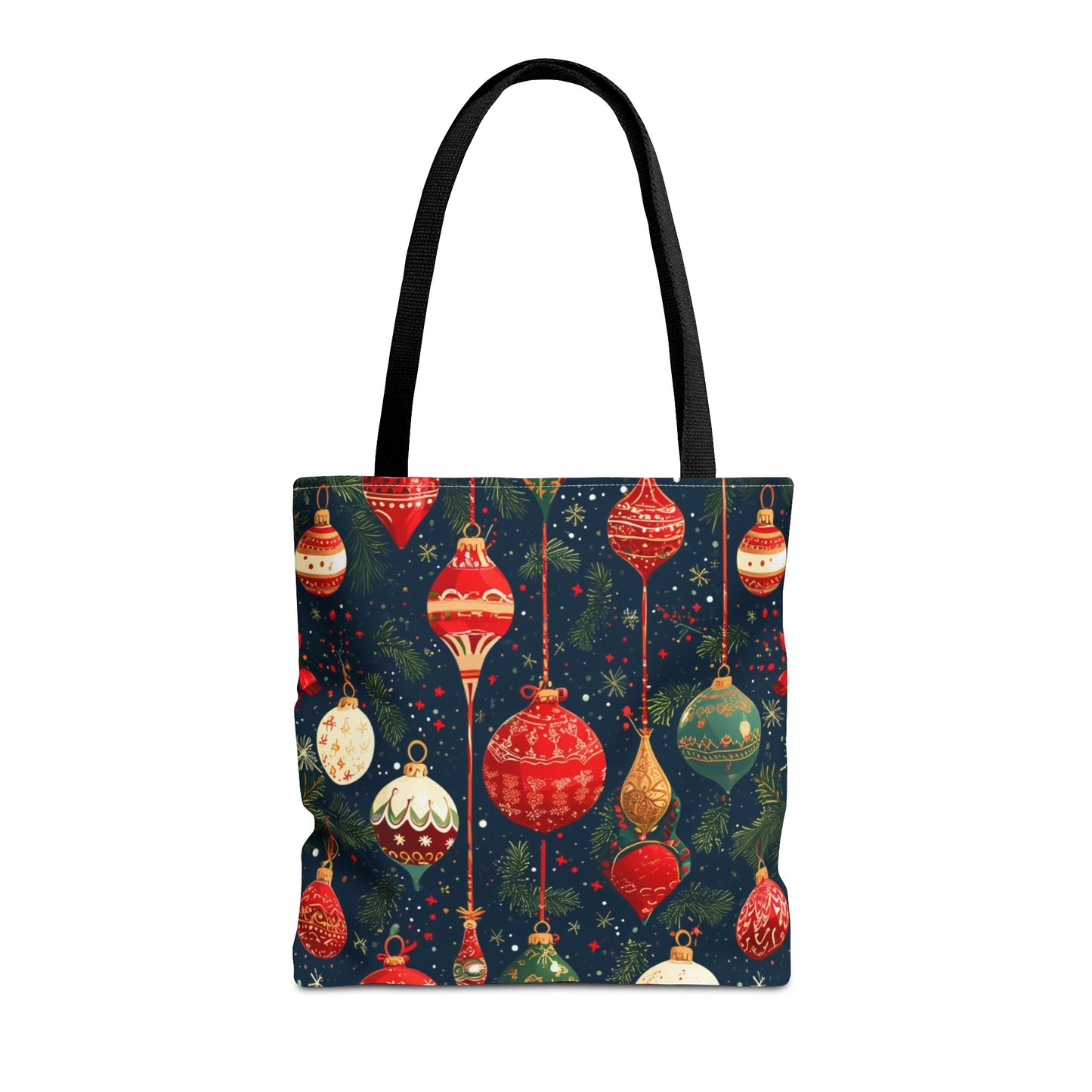 Dark Ornament Pattern Tote Bag (AOP)