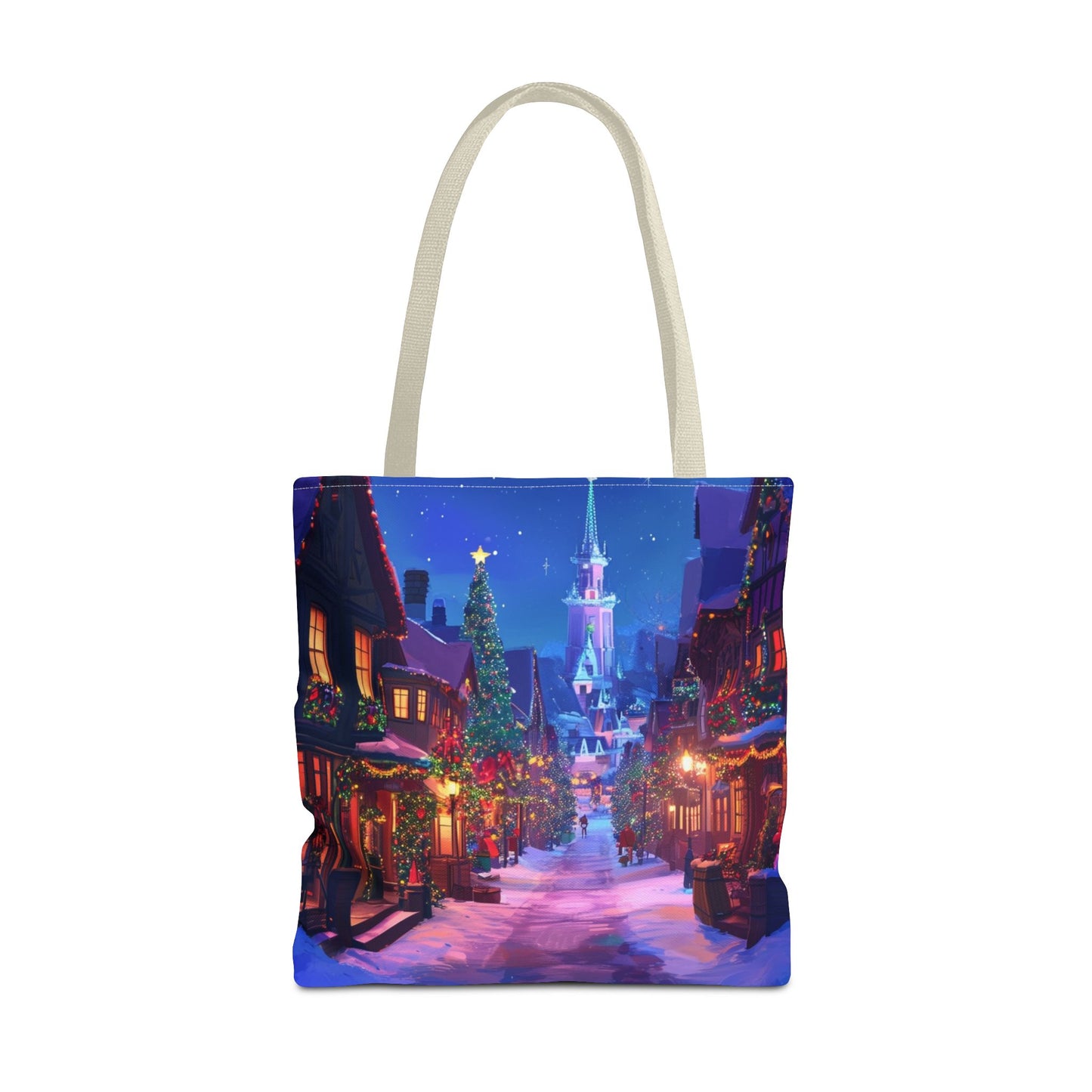 Holiday Town Tote Bag (AOP)