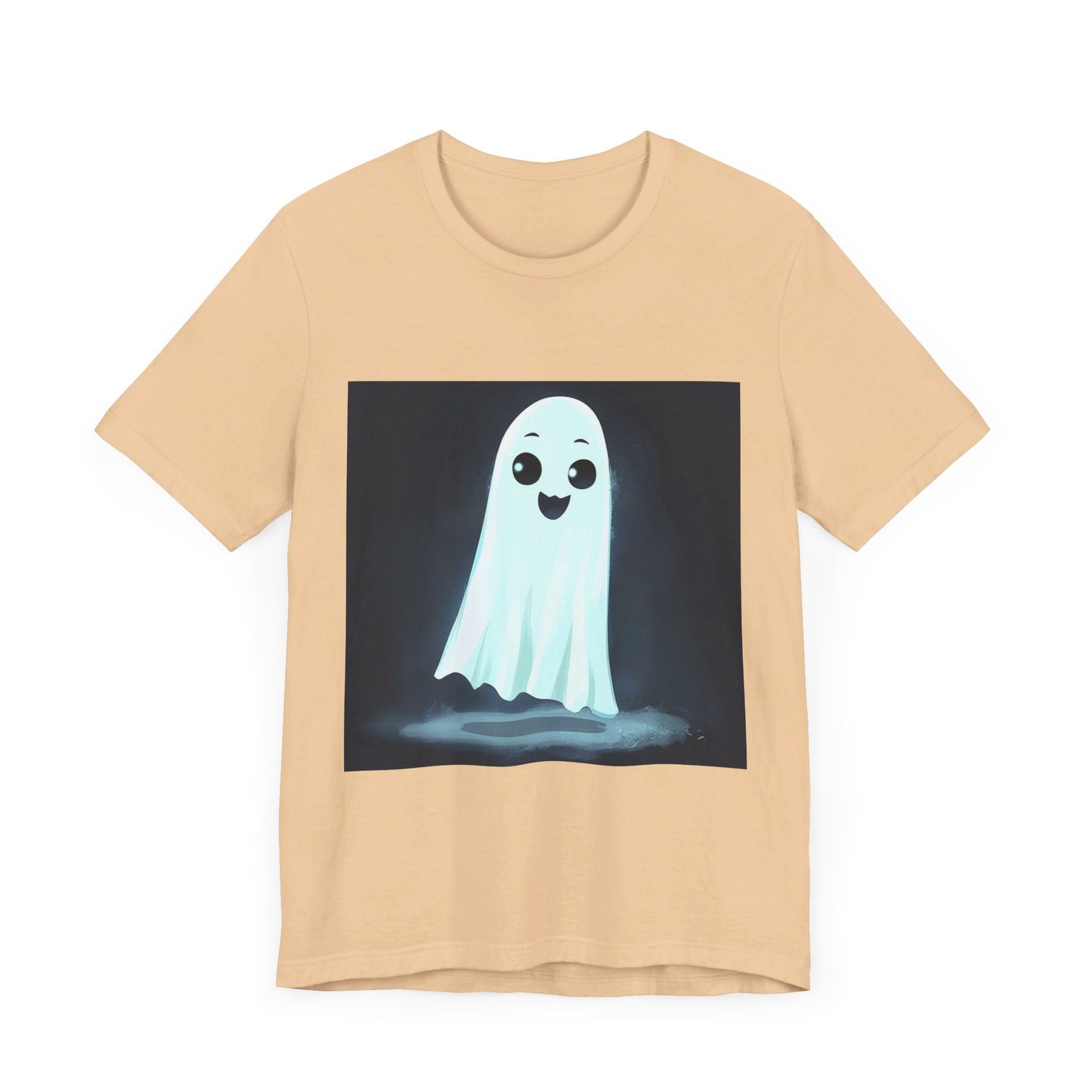 Cute Haunting Ghost Unisex Jersey Short Sleeve Tee