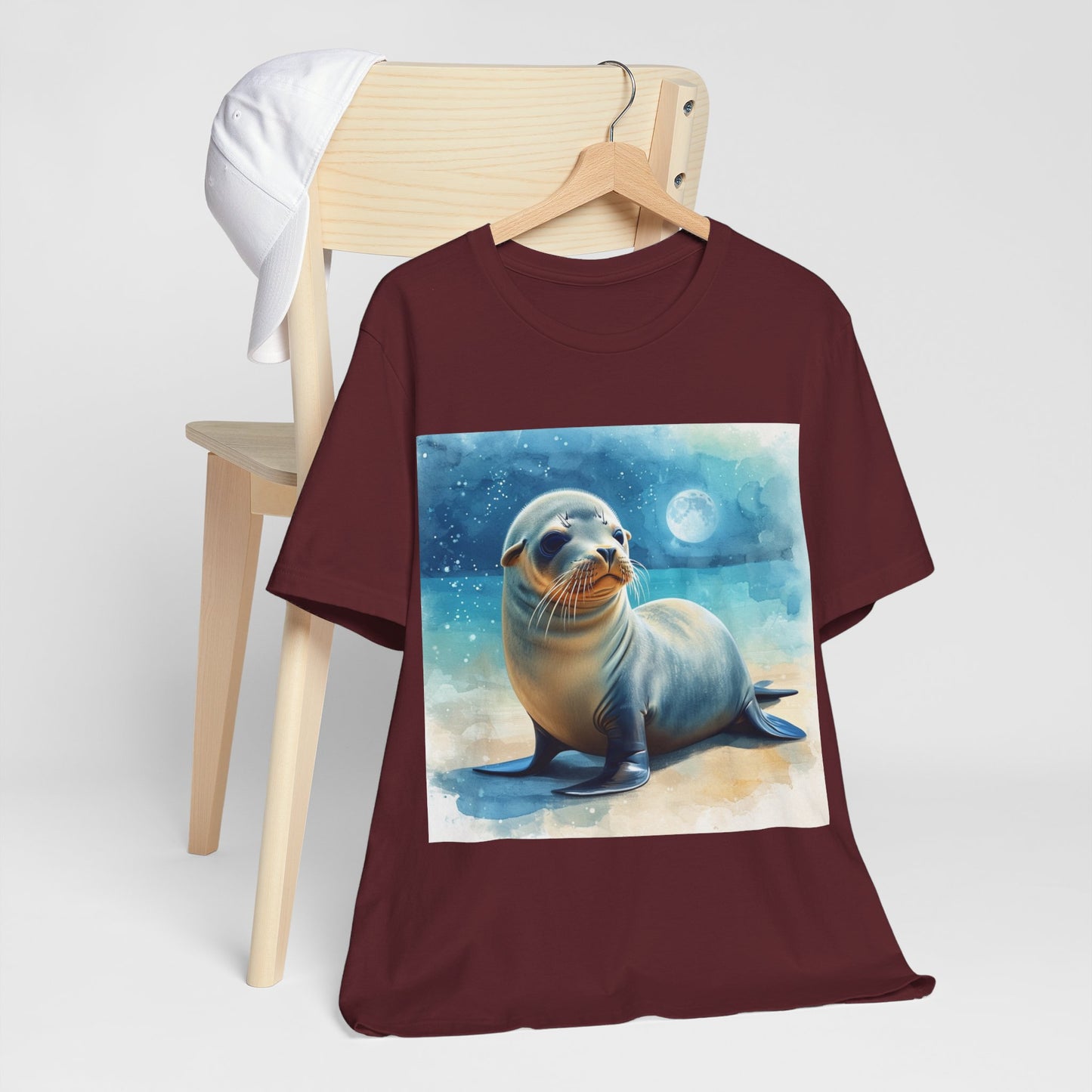 Cute Sea Lion Unisex Jersey Short Sleeve Tee