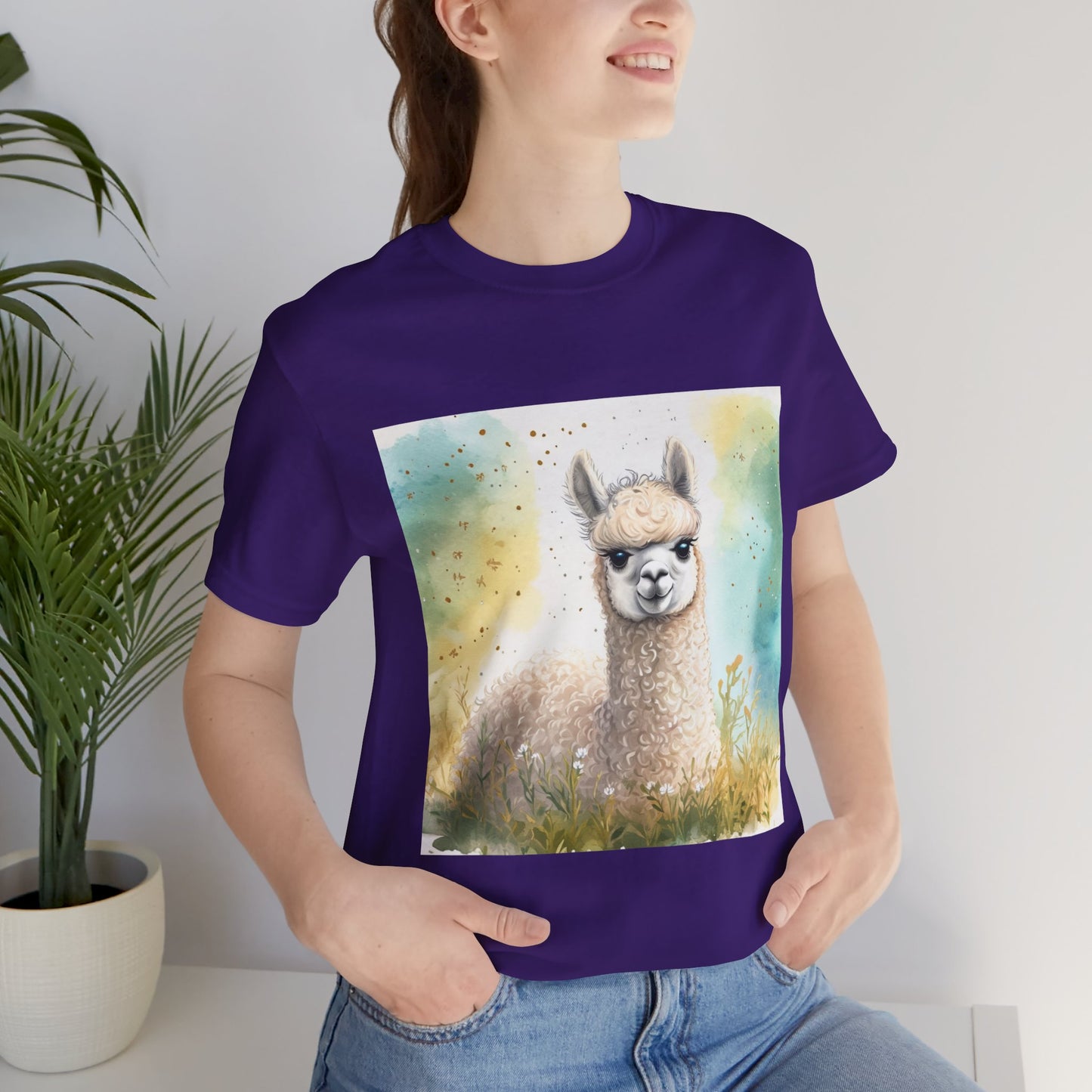 Alpaca Unisex Jersey Short Sleeve Tee