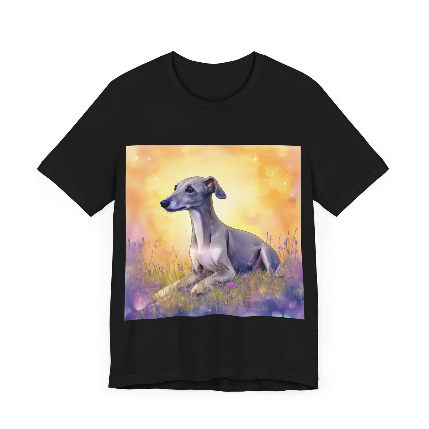 Sunset Greyhound Jersey Short Sleeve Tee