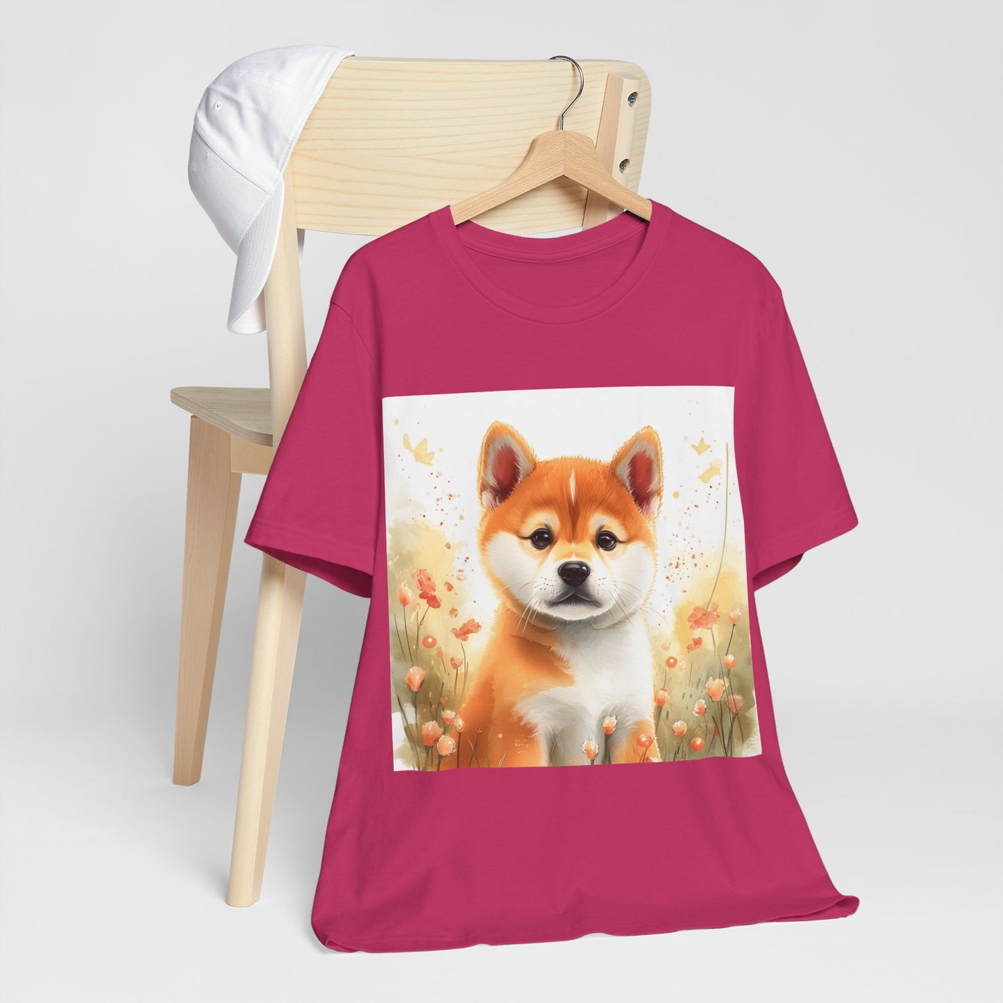 Shiba Inu Unisex Jersey Short Sleeve Tee