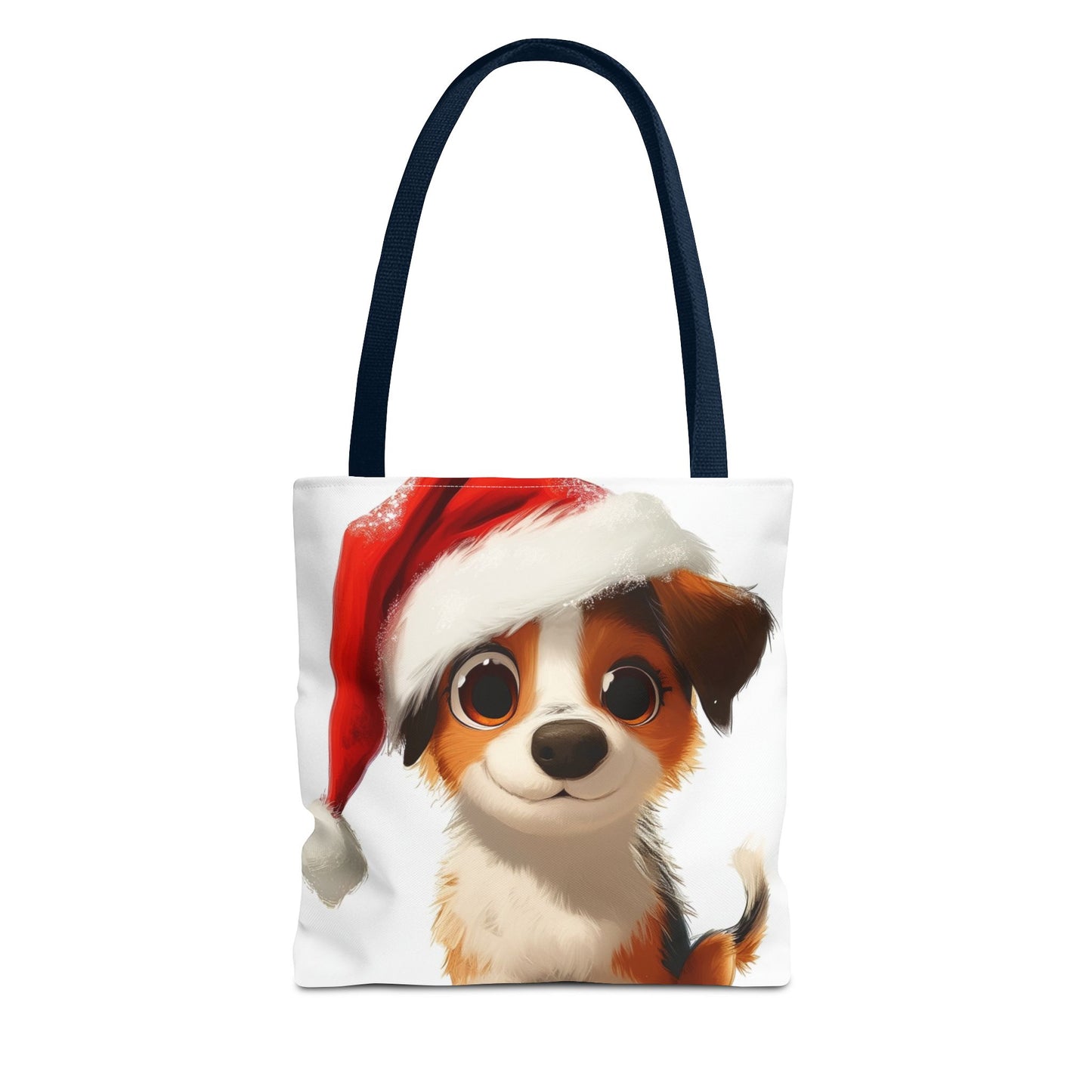 Festive Puppy Tote Bag (AOP)