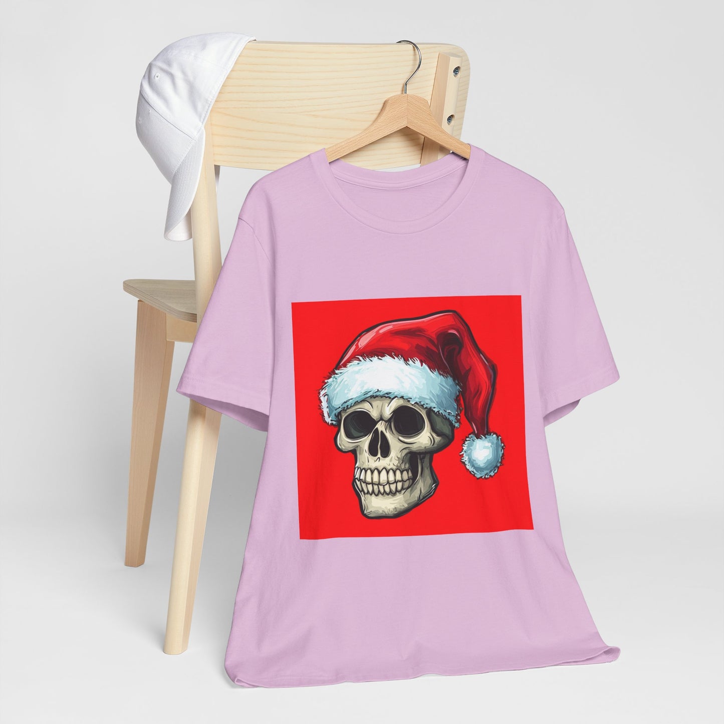 Cute Spooky Holiday Skull Unisex Jersey Tee