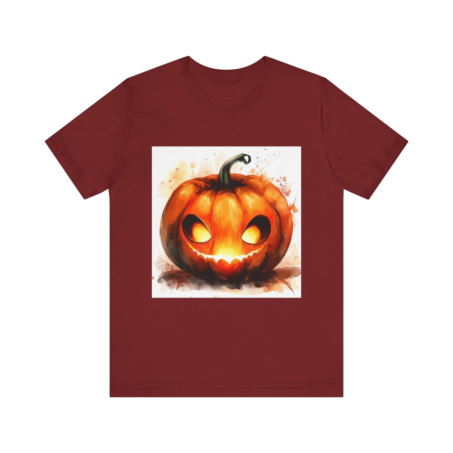 Cute Happy Jack o Lantern Unisex Jersey Short Sleeve Tee