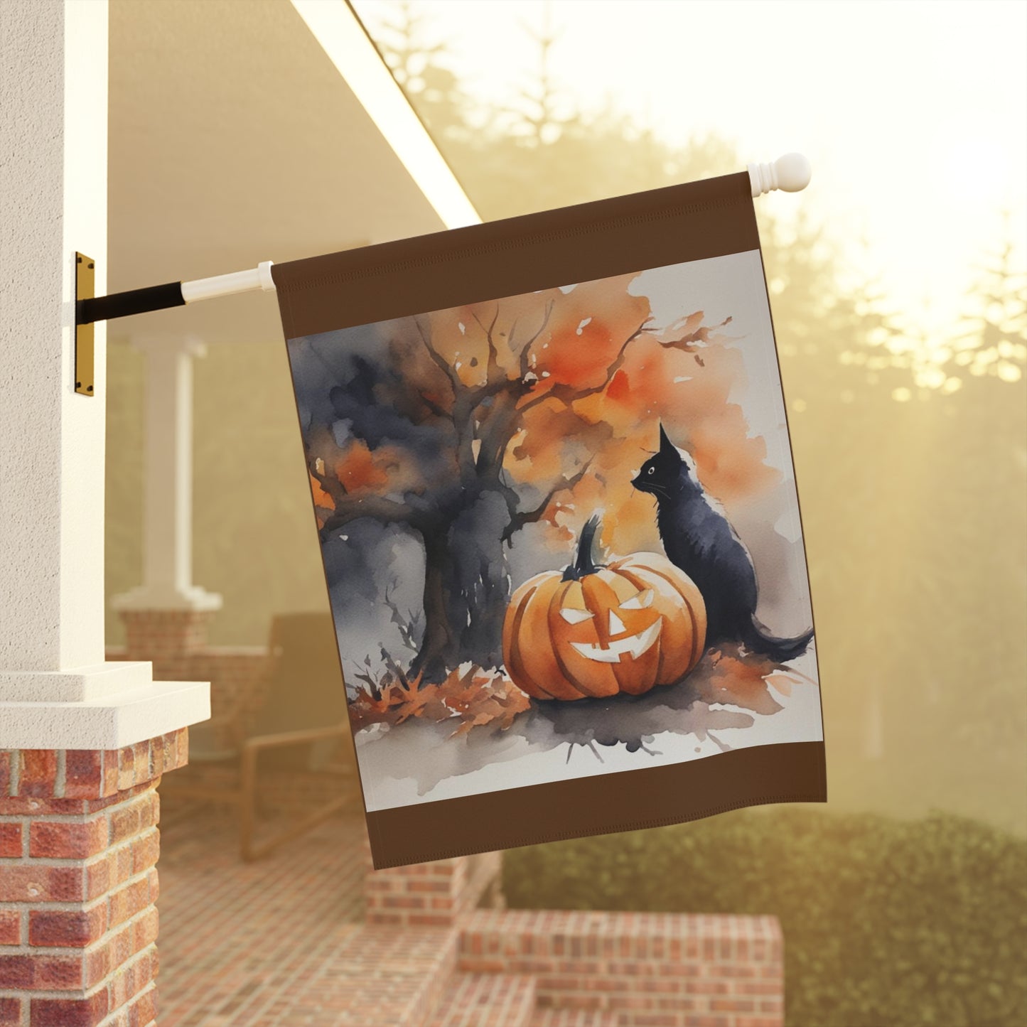 Fall Days Garden & House Banner