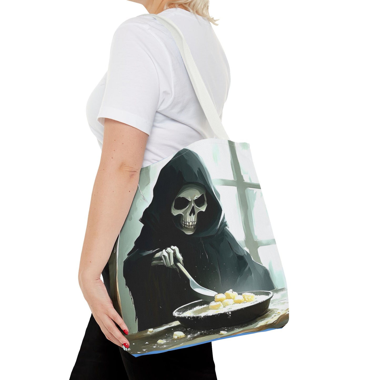 Grim Reaper Baking Tote Bag (AOP)