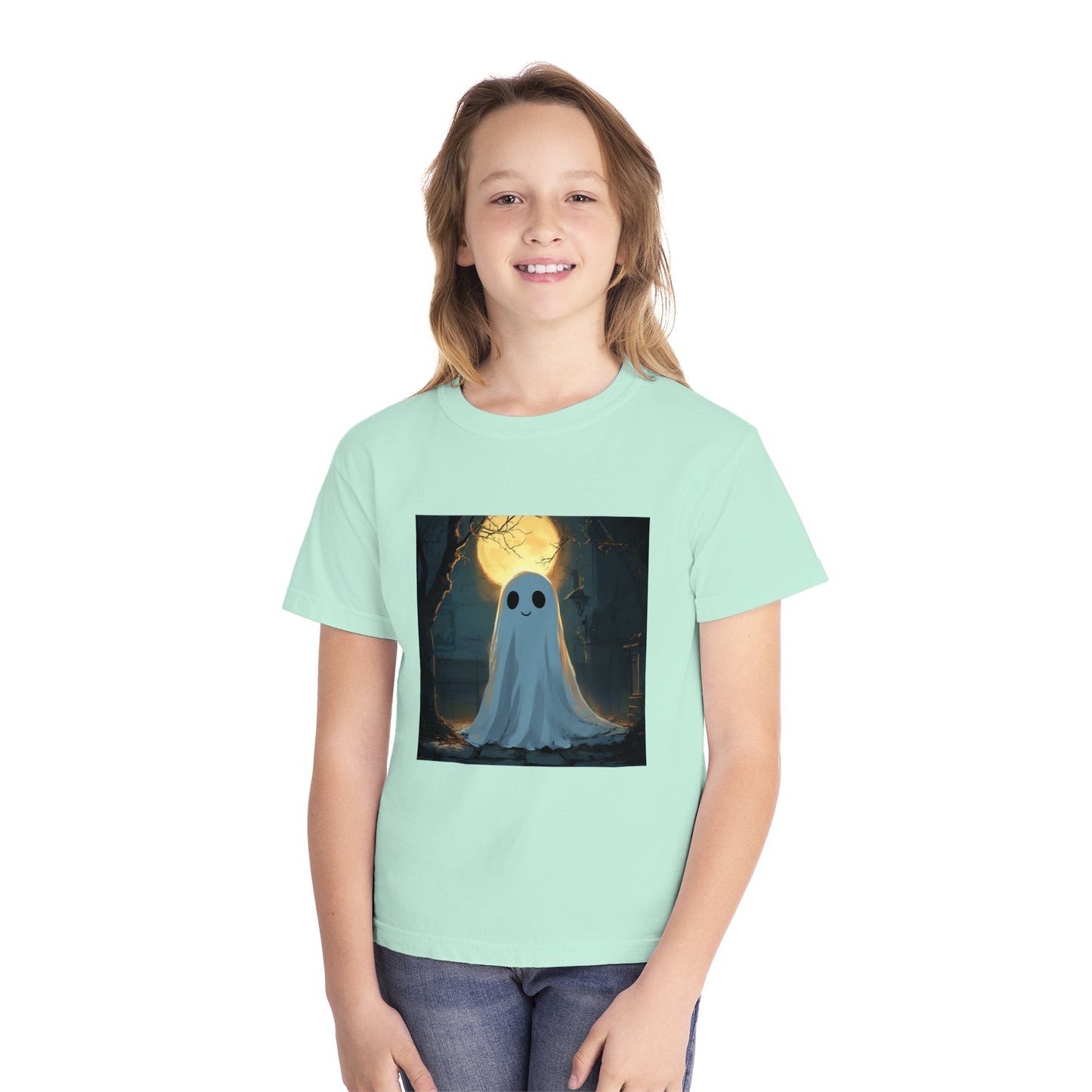 Cute Ghost Youth Midweight Tee