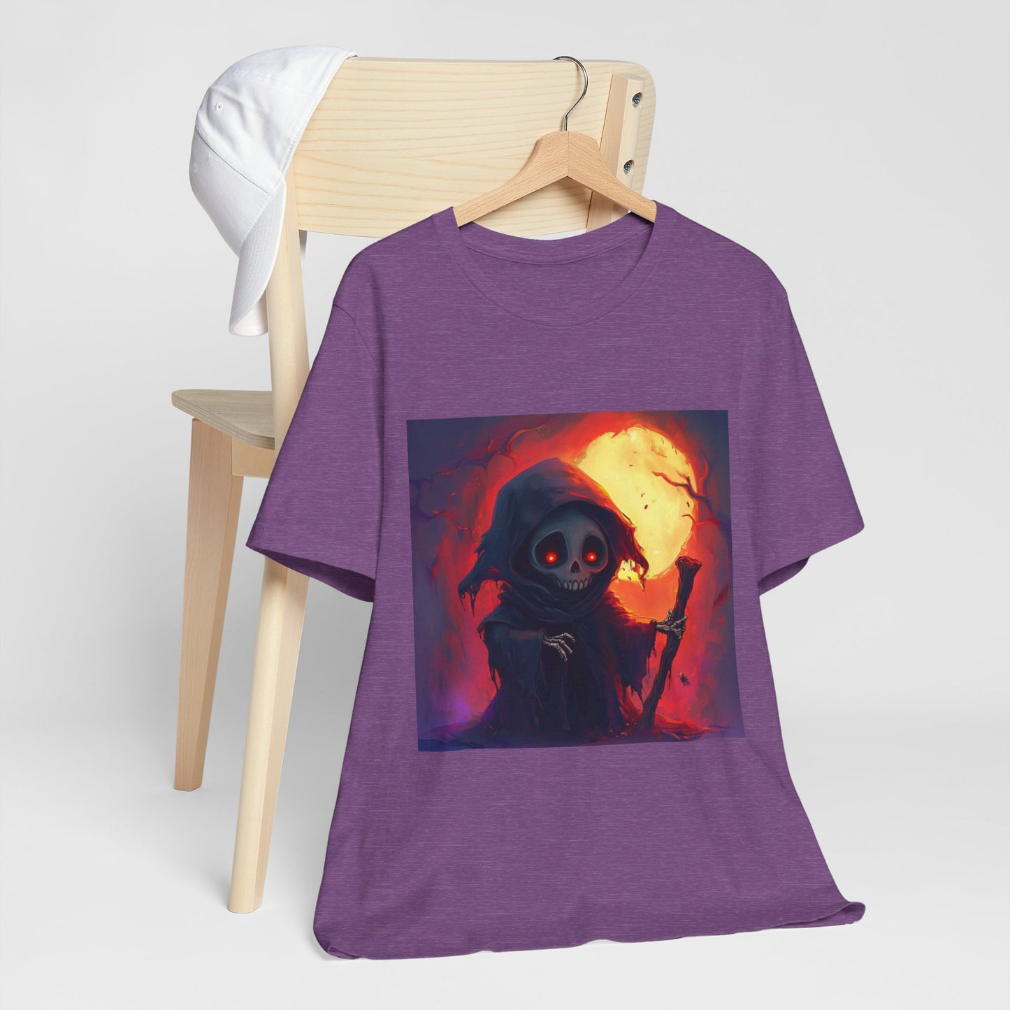 Haunting Grim Reaper Unisex Jersey Short Sleeve Tee