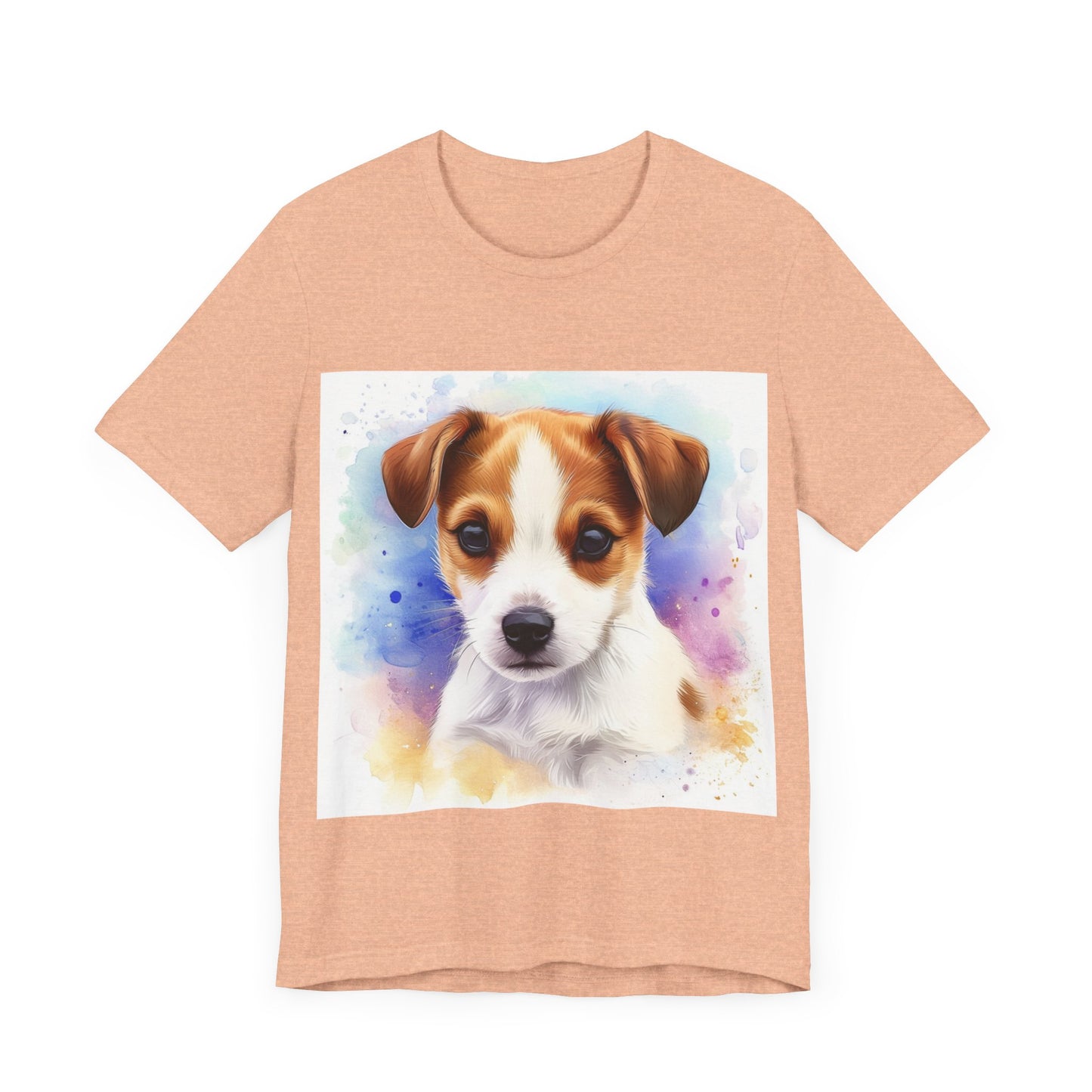 Cute Jack Russell Unisex Jersey Short Sleeve Tee