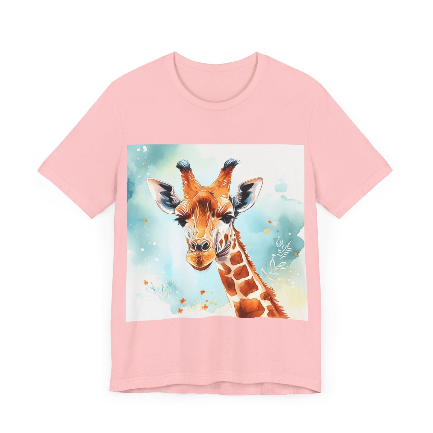 Cute Giraffe Unisex Jersey Short Sleeve Tee