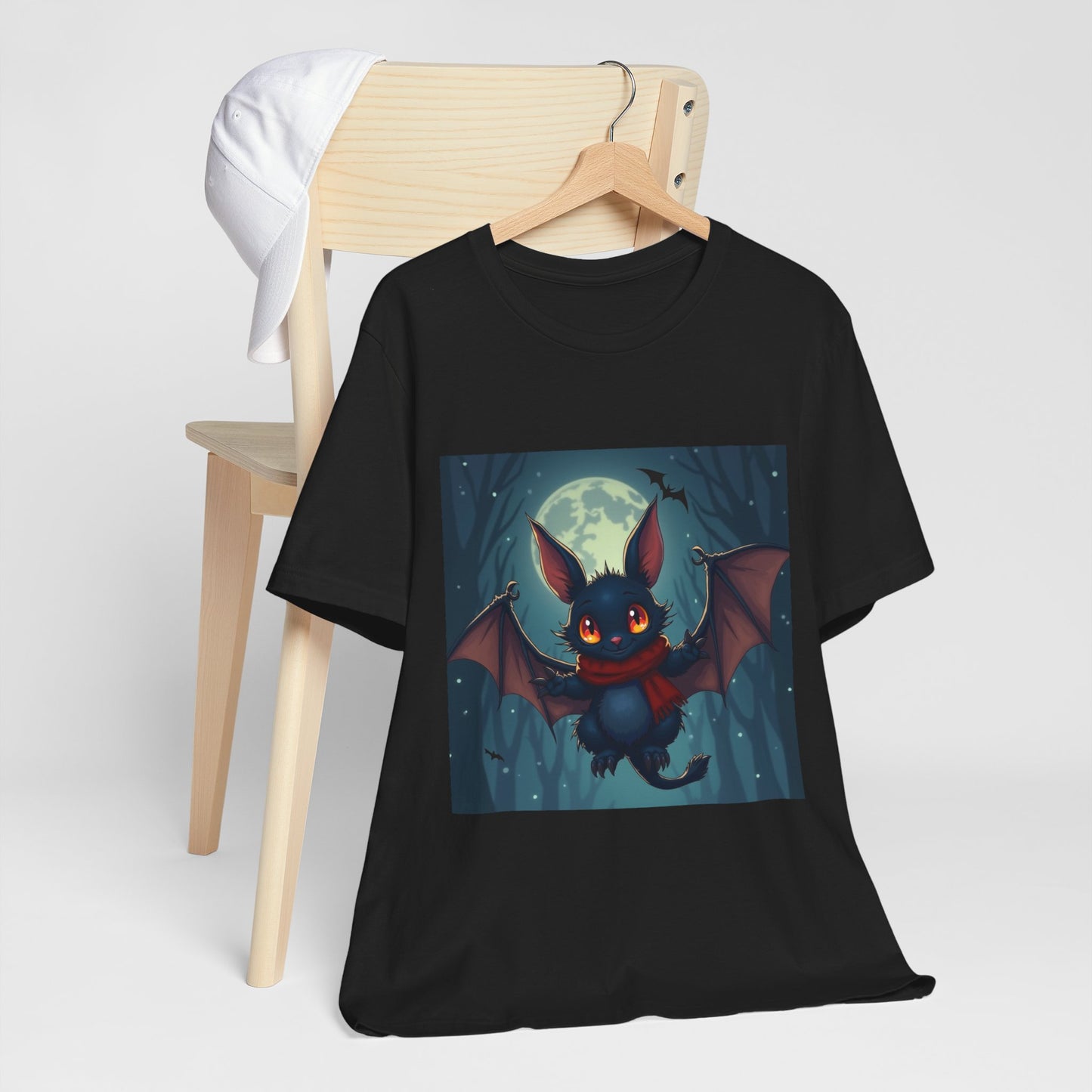 Cute Cold Bat Unisex Jersey Tee