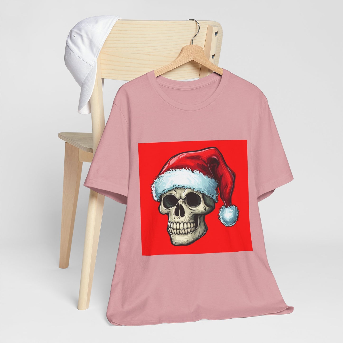 Cute Spooky Holiday Skull Unisex Jersey Tee