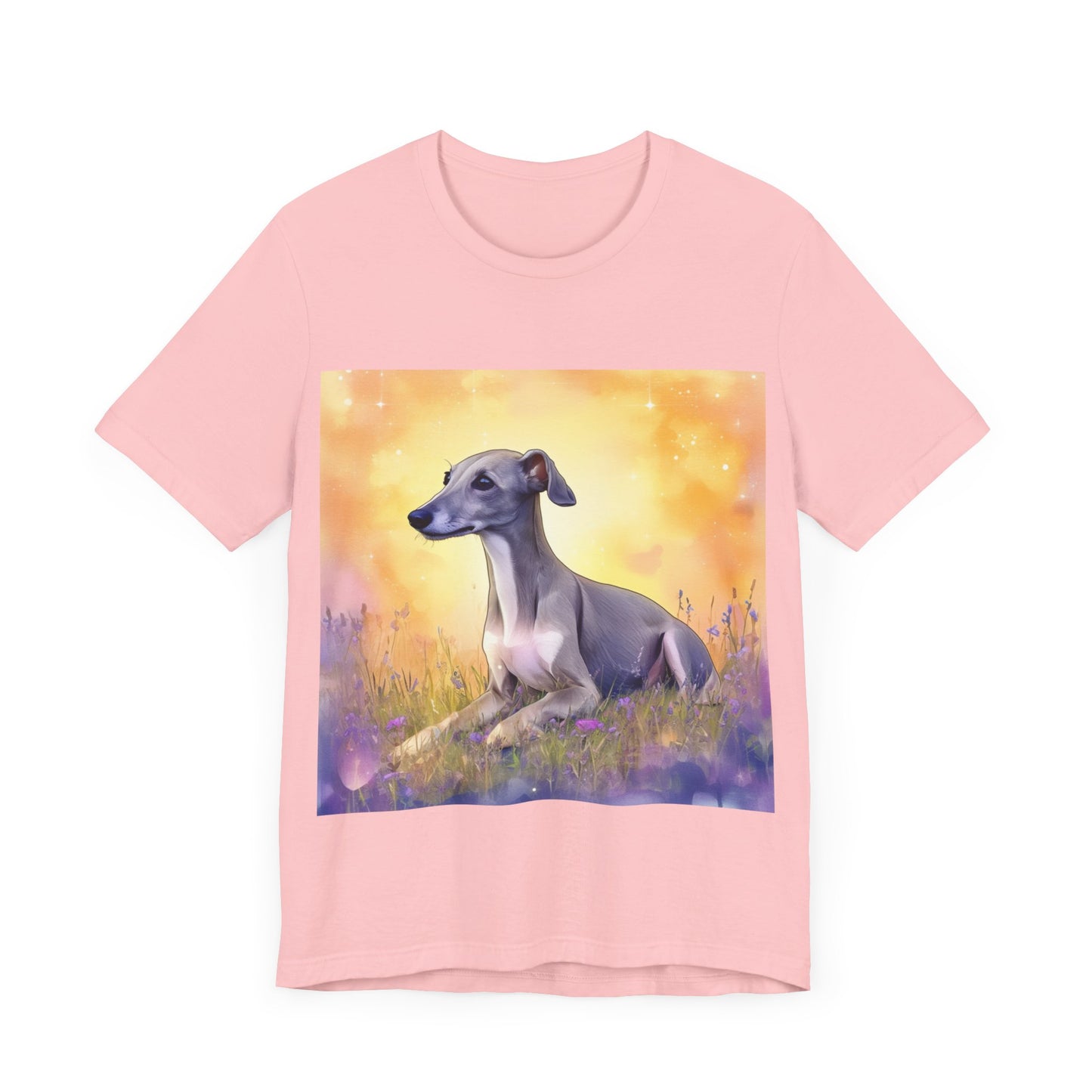 Sunset Greyhound Jersey Short Sleeve Tee