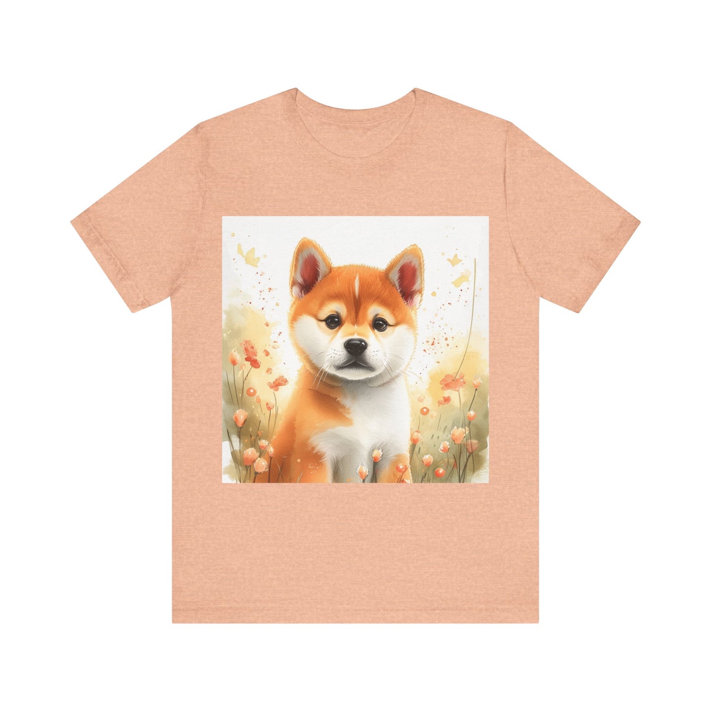 Shiba Inu Unisex Jersey Short Sleeve Tee