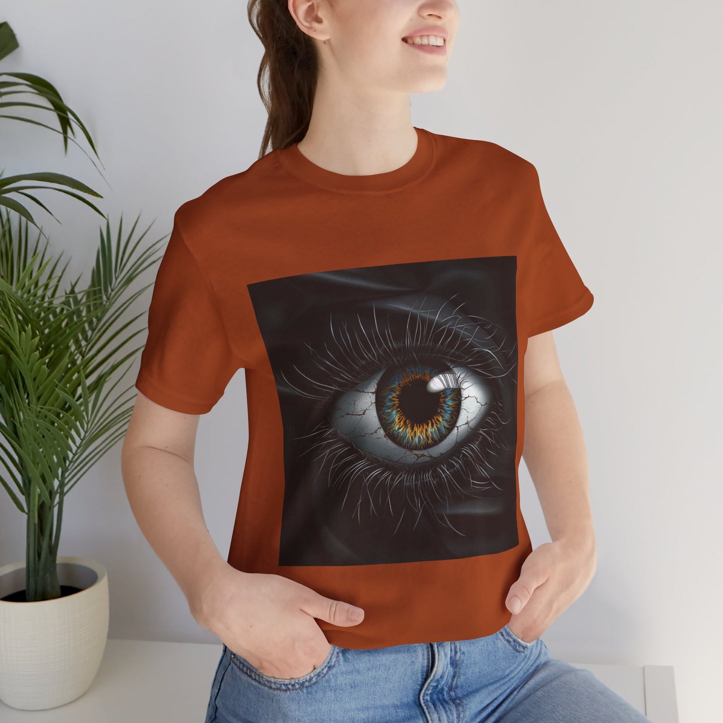 Unsettling Eye Unisex Jersey Short Sleeve Tee