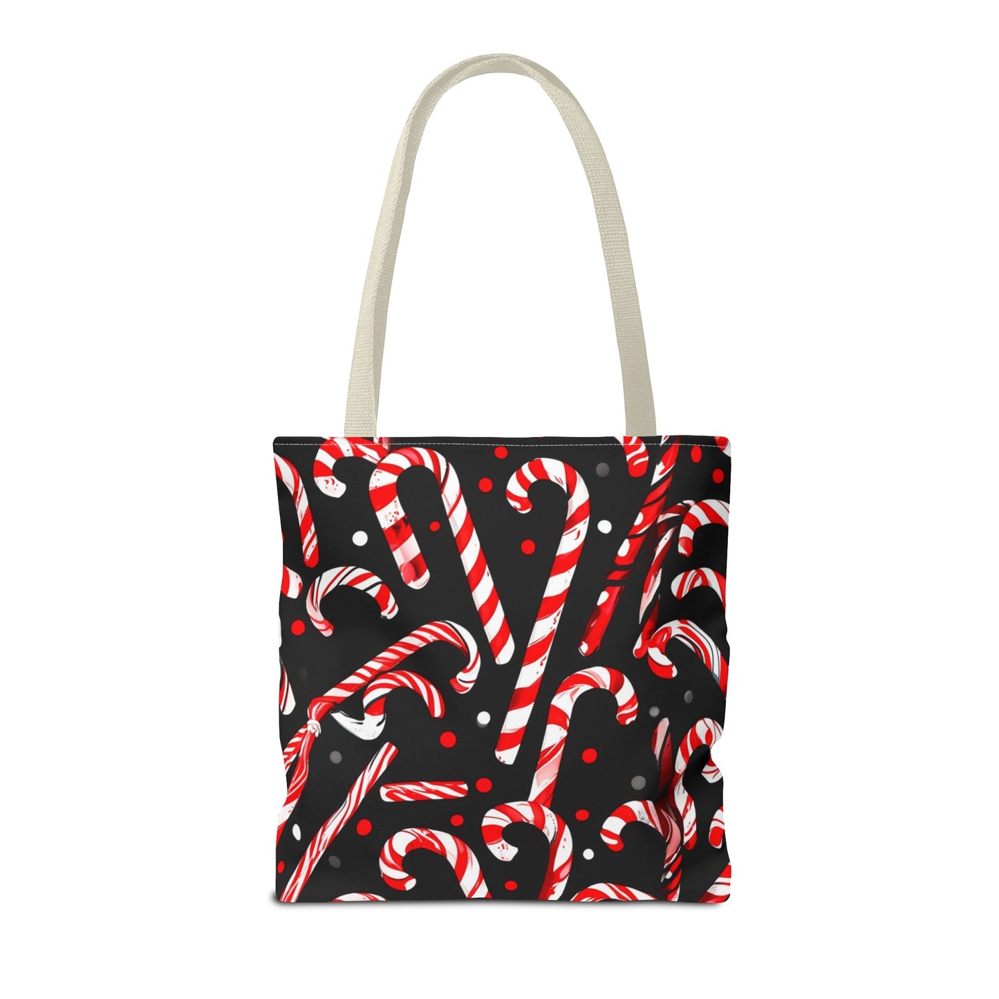 Cute Candy Canes Tote Bag (AOP)