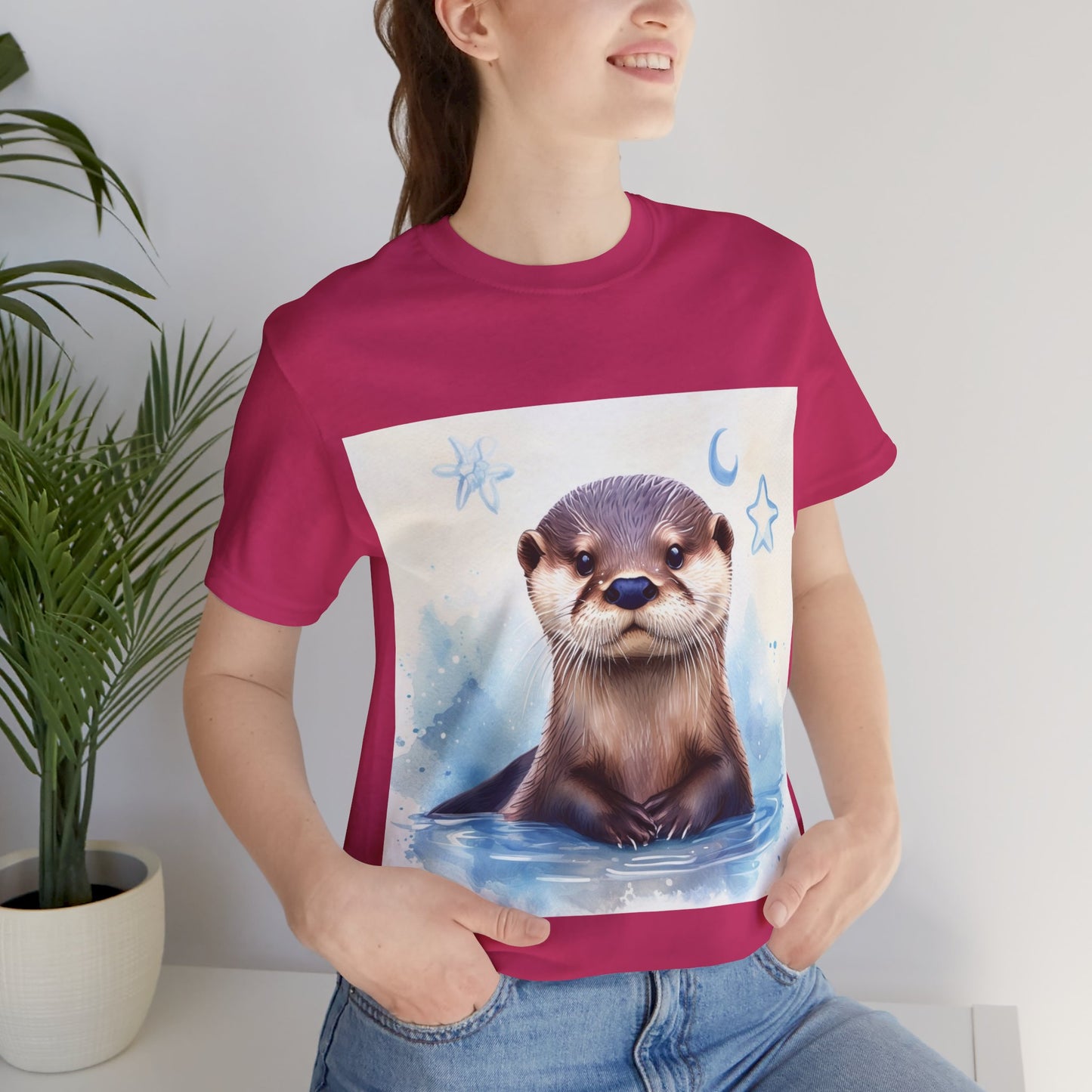 Otter Unisex Jersey Short Sleeve Tee