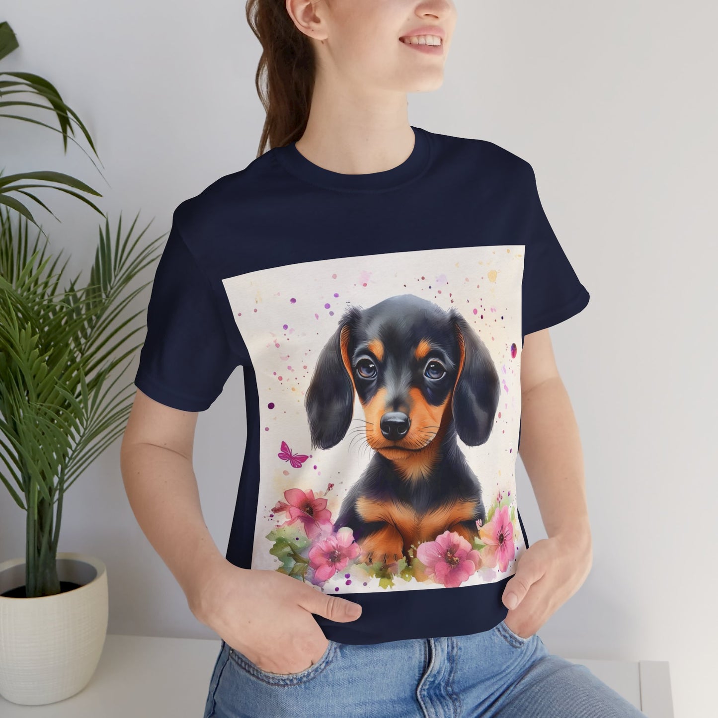 Dachshund Unisex Jersey Short Sleeve Tee