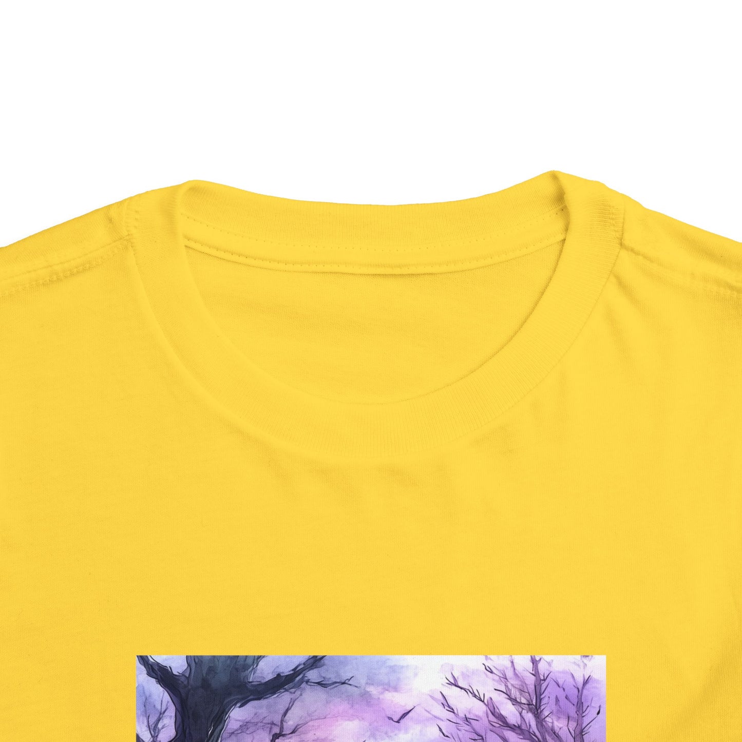 Purple Graveyard Toddler Short Sleeve Tee