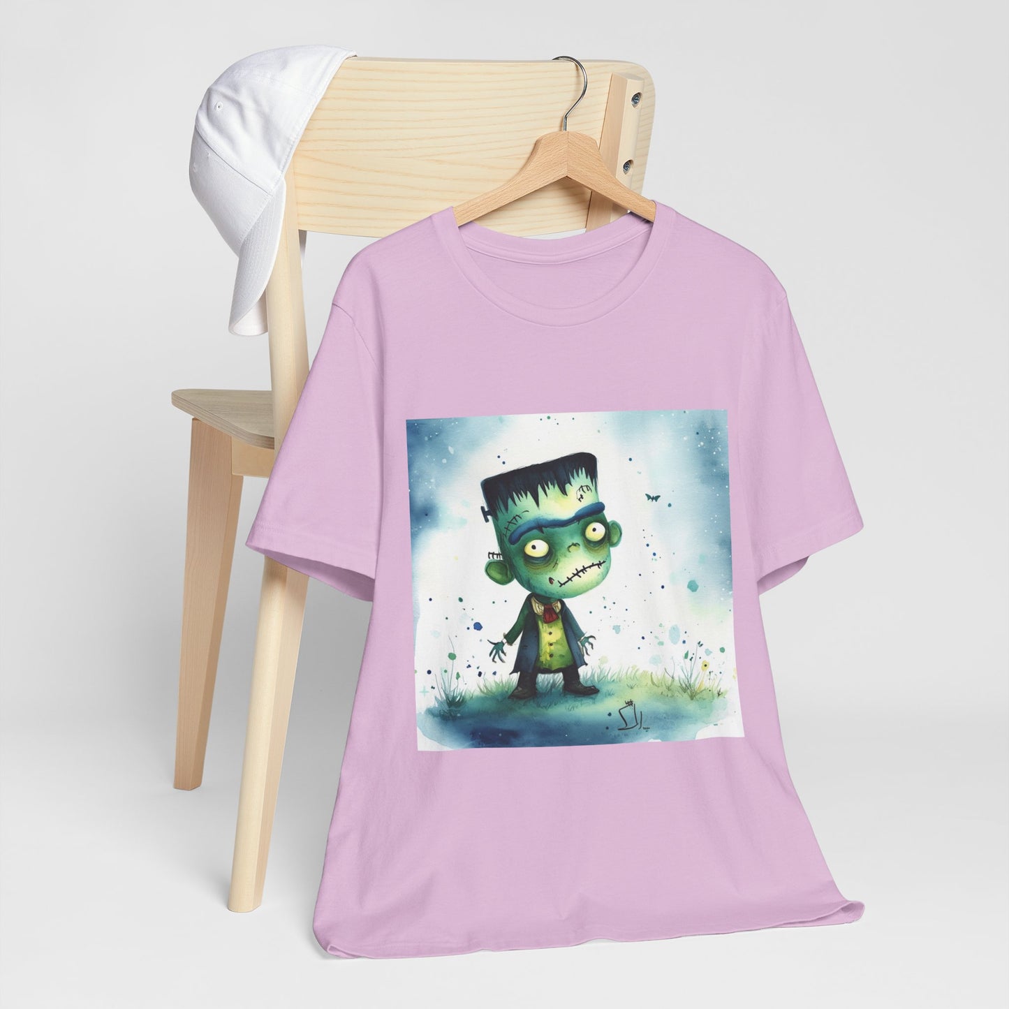 Cute Frankenstein Unisex Jersey Short Sleeve Tee